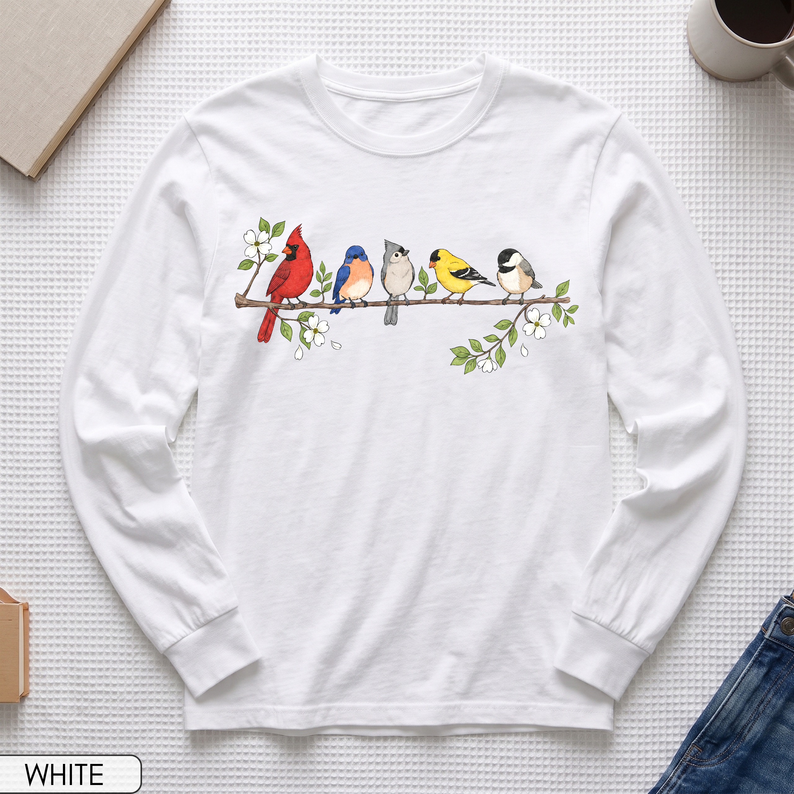 Backyard Birds Long Sleeve T-shirt
