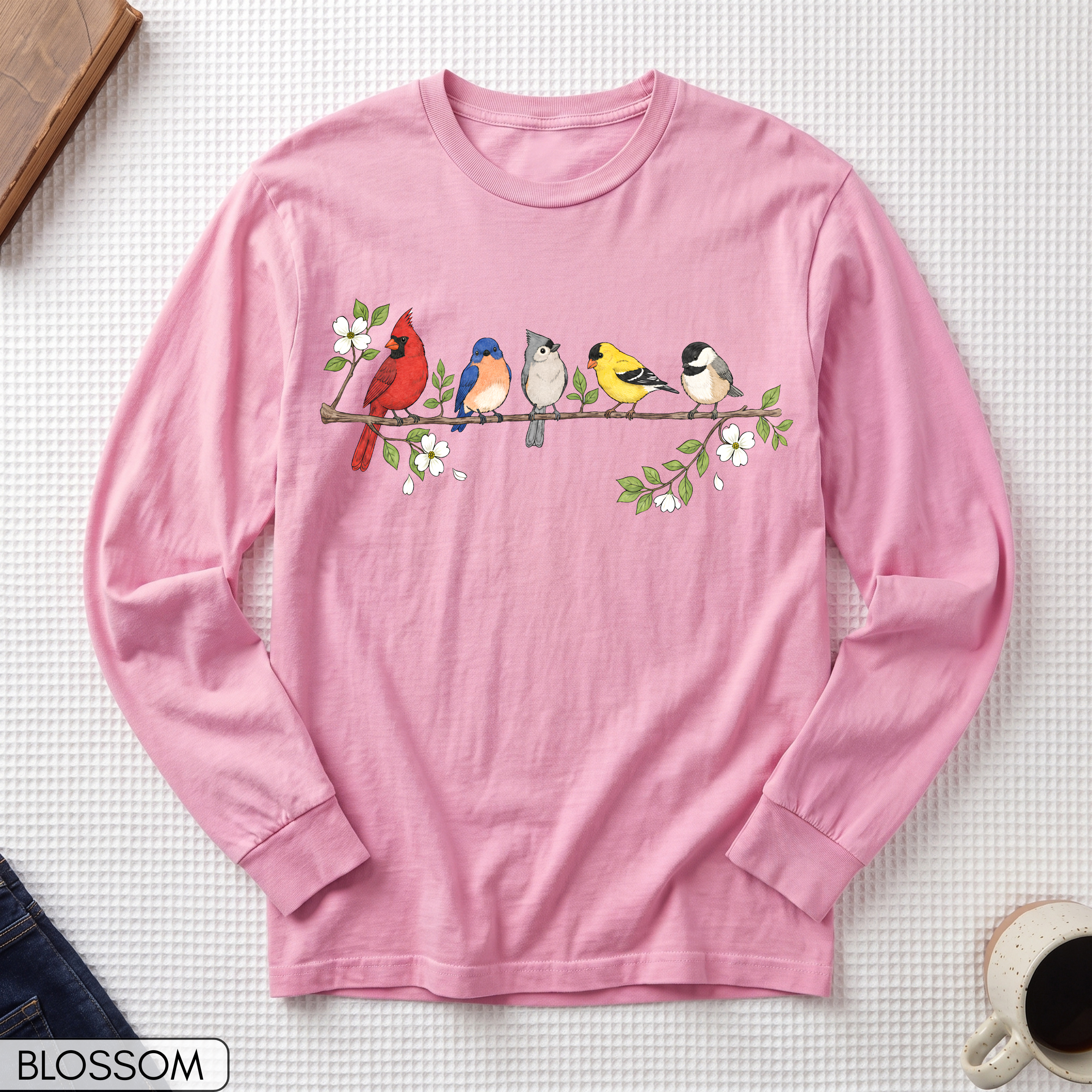Backyard Birds Long Sleeve T-shirt