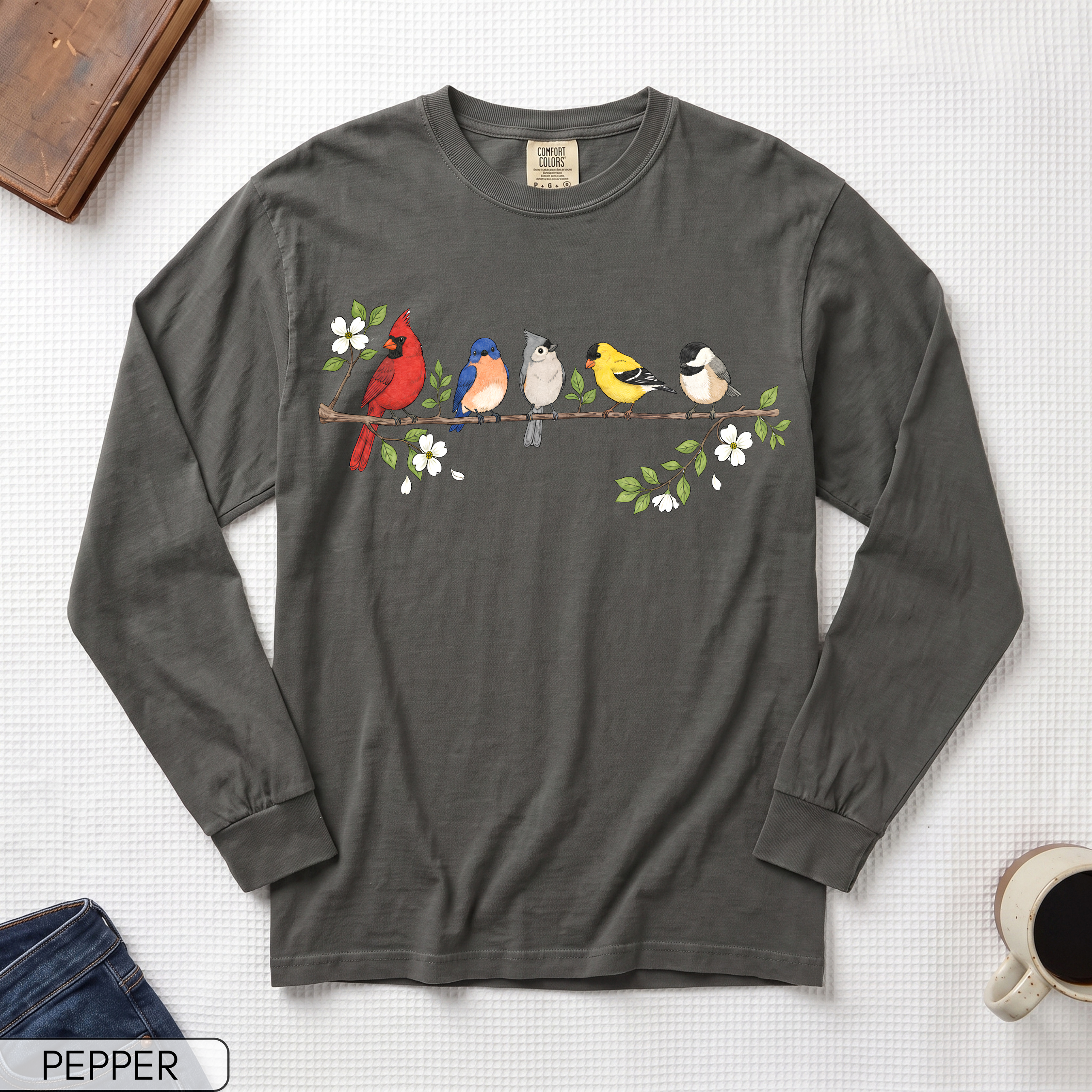 Backyard Birds Long Sleeve T-shirt
