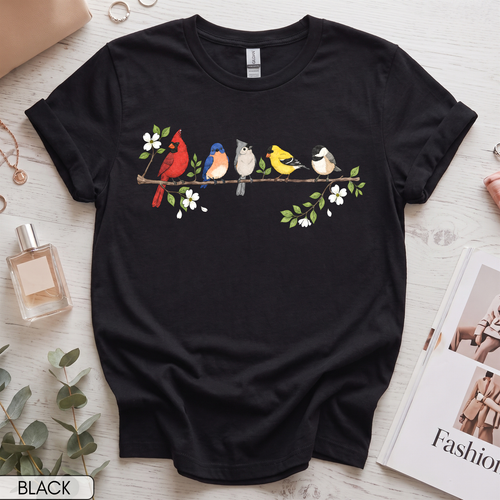 Backyard Birds  Women's Short Sleeve T-Shirt