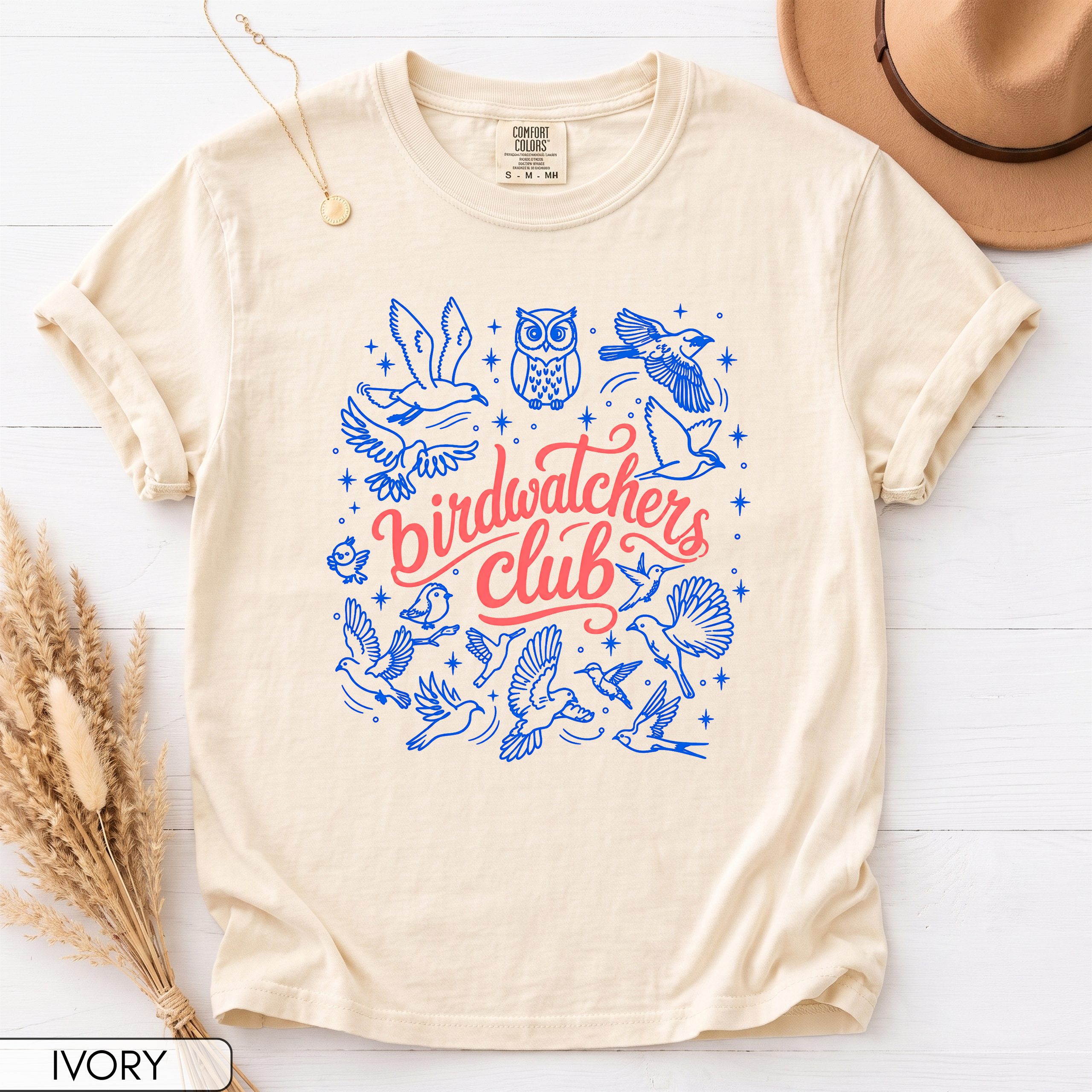 Birdwatchers Club Comfort Colors T-Shirt