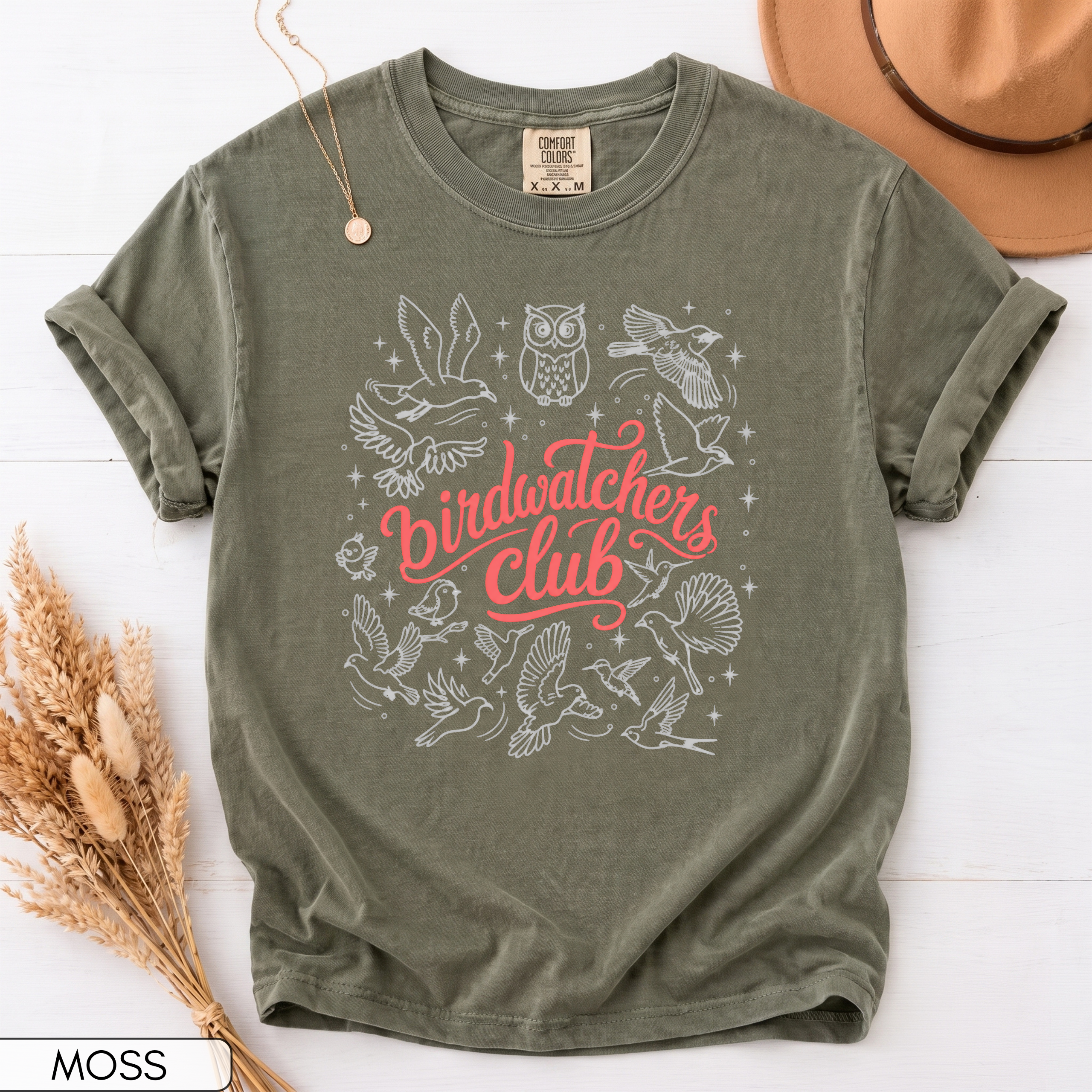 Birdwatchers Club Comfort Colors T-Shirt