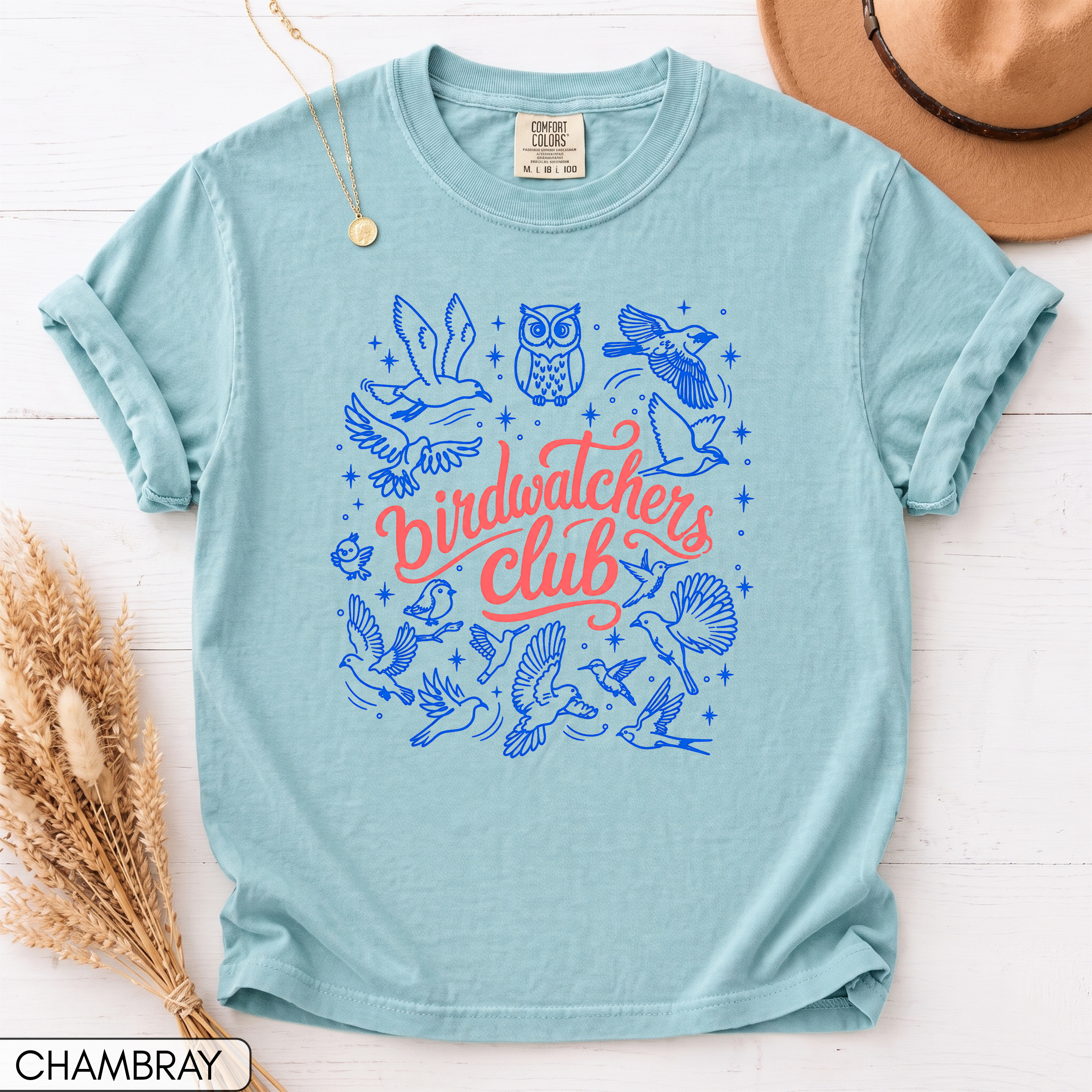 Birdwatchers Club Comfort Colors T-Shirt
