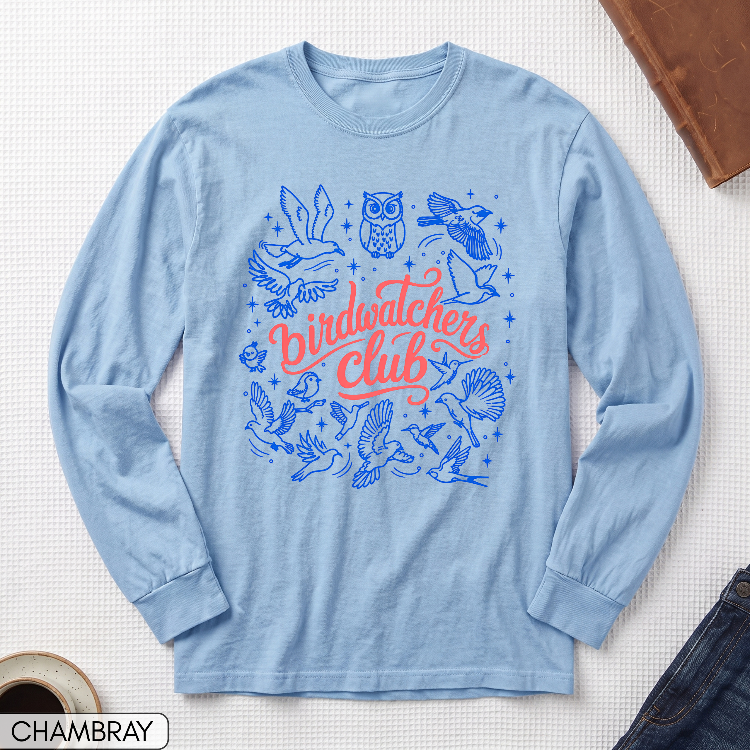 Birdwatchers Club Long Sleeve Shirt