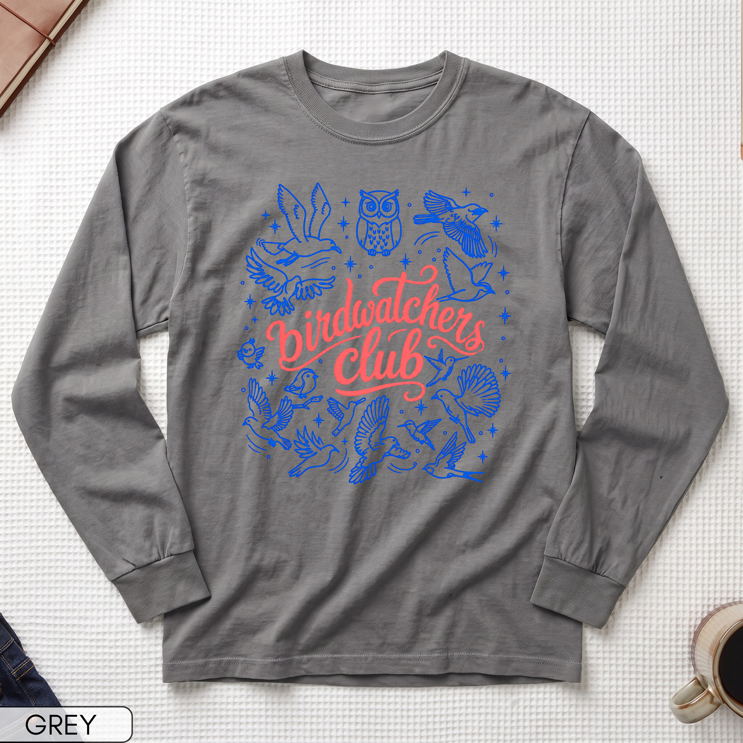 Birdwatchers Club Long Sleeve Shirt