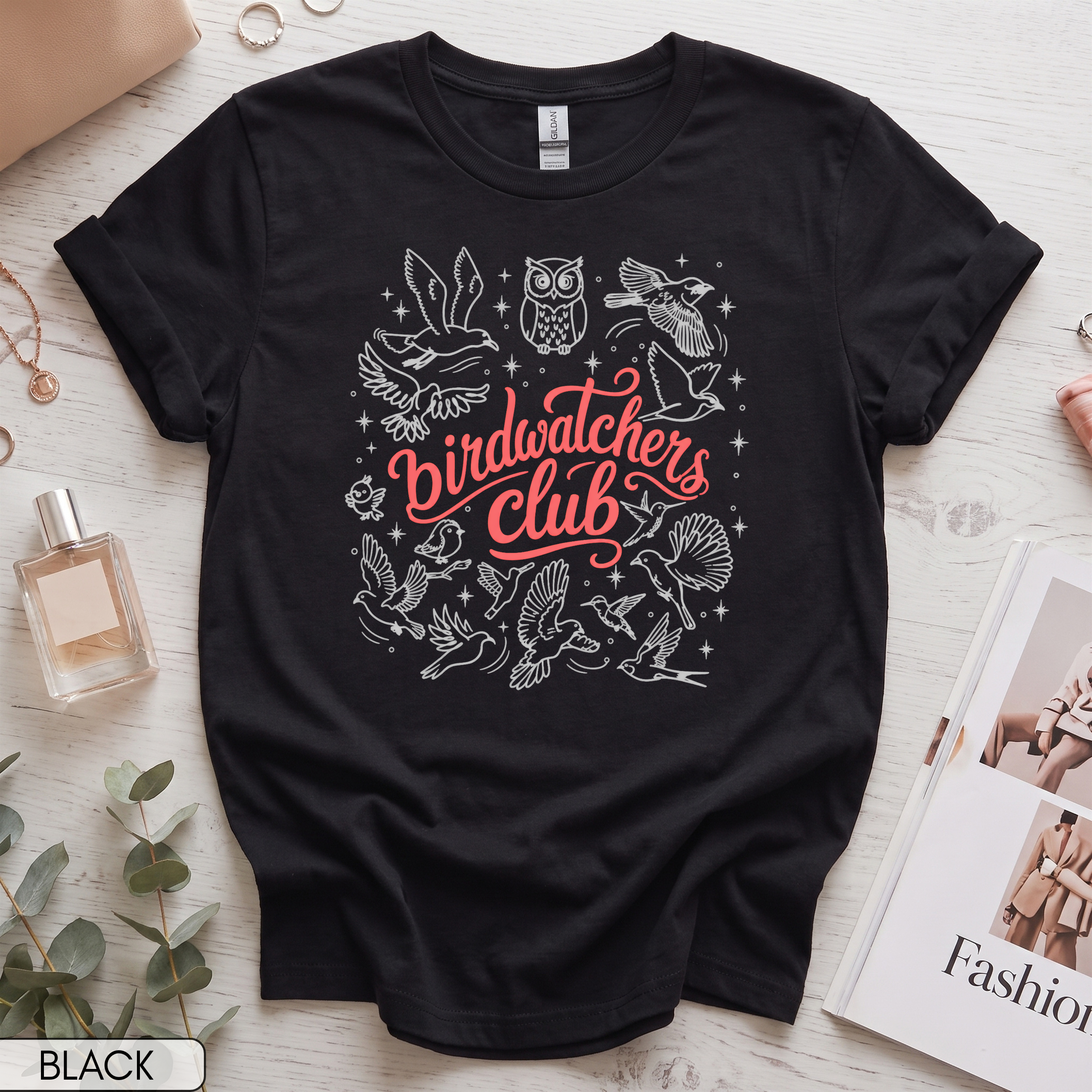 Birdwatchers Club Women's Short Sleeve T-Shirt