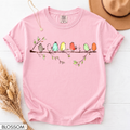 Cute Birds Comfort Colors T-Shirt