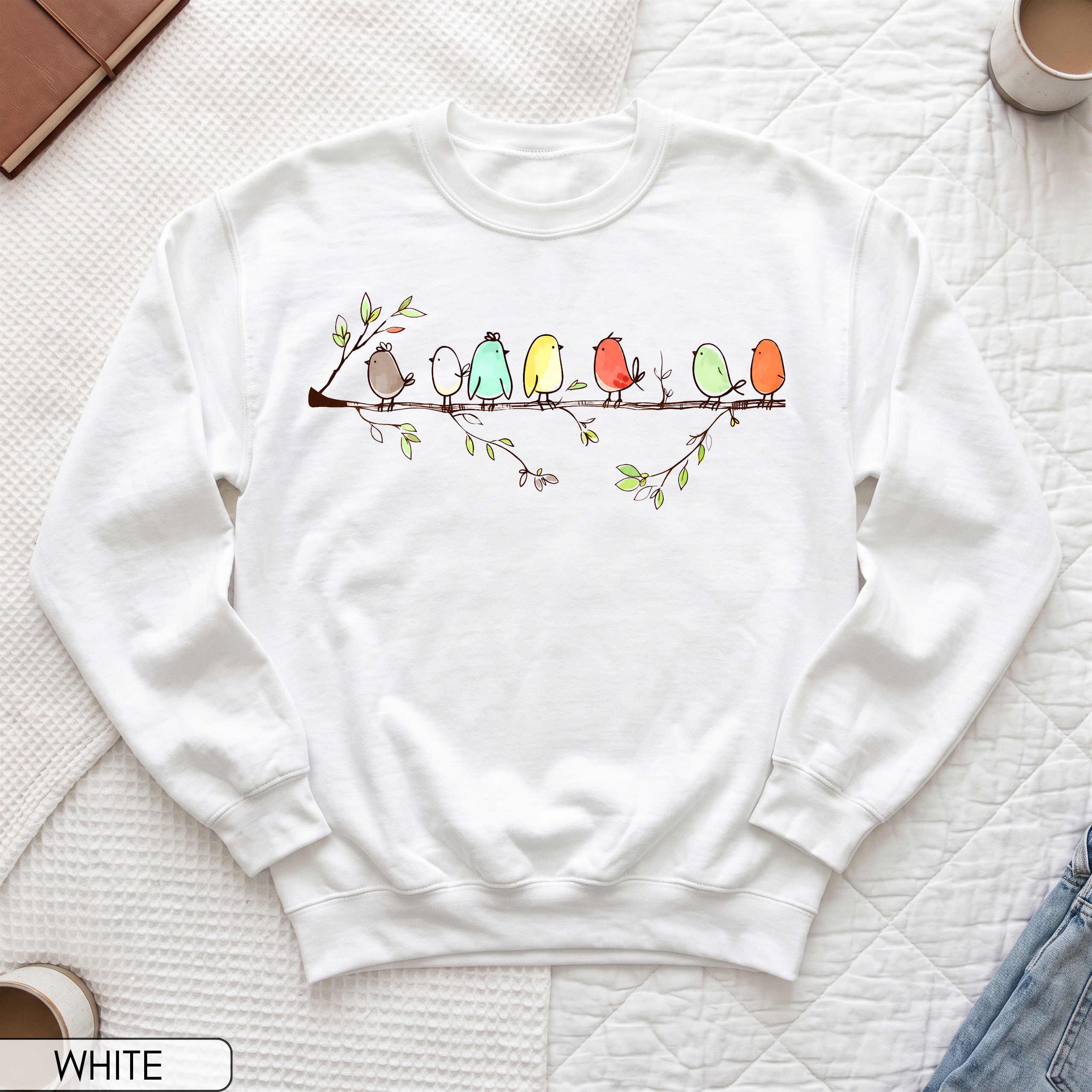 Cute Birds Sweatshirt