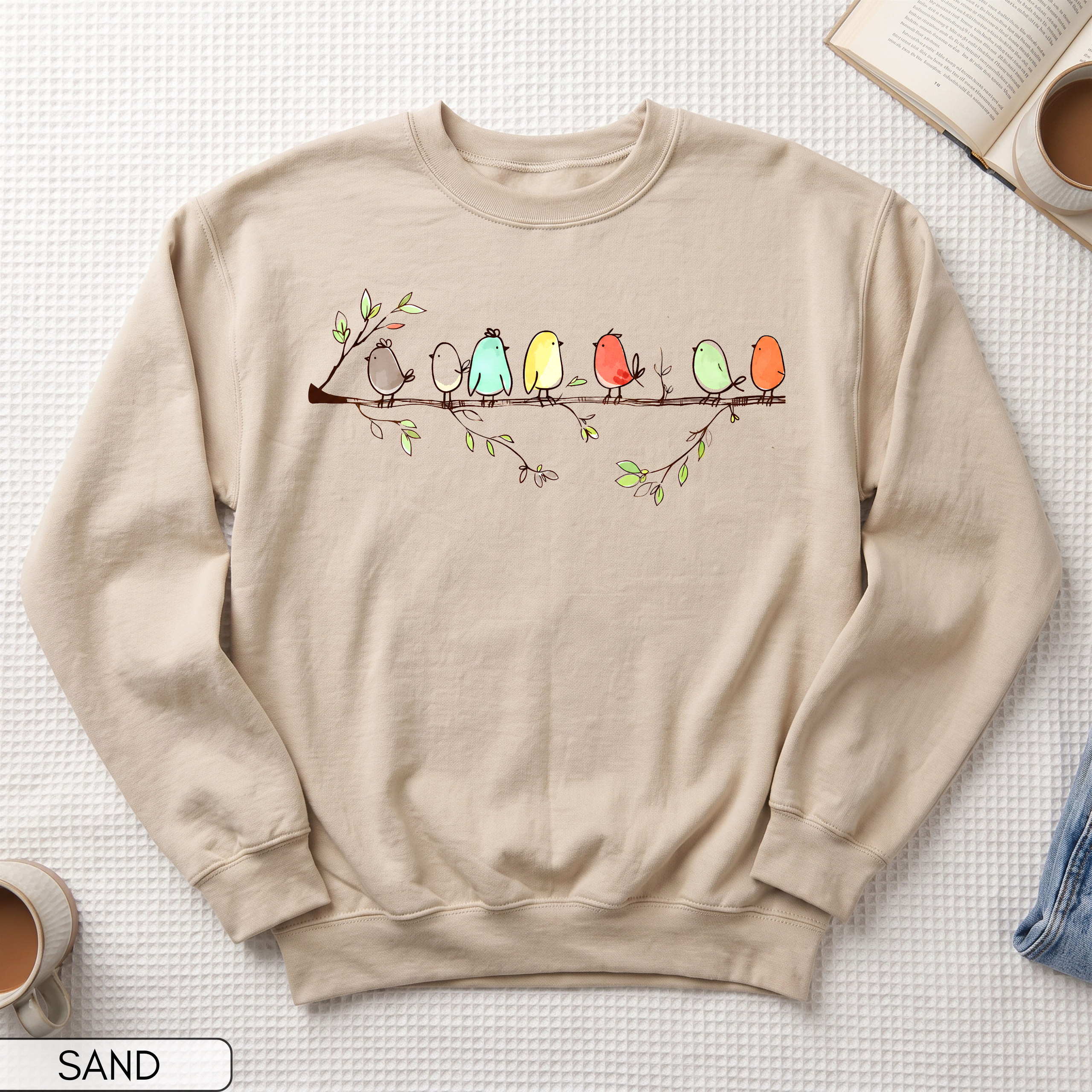 Cute Birds Sweatshirt