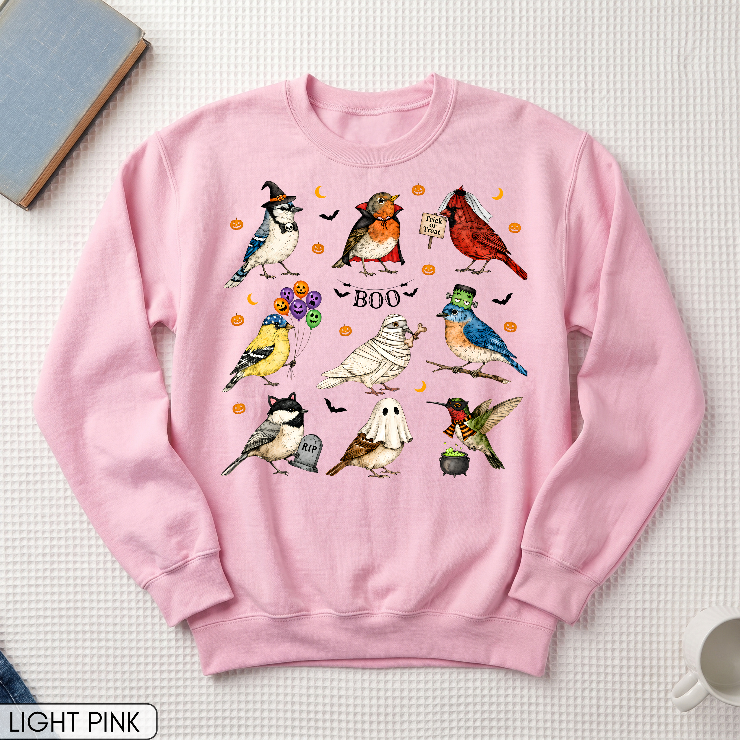 Halloween Birds Unisex Sweatshirt