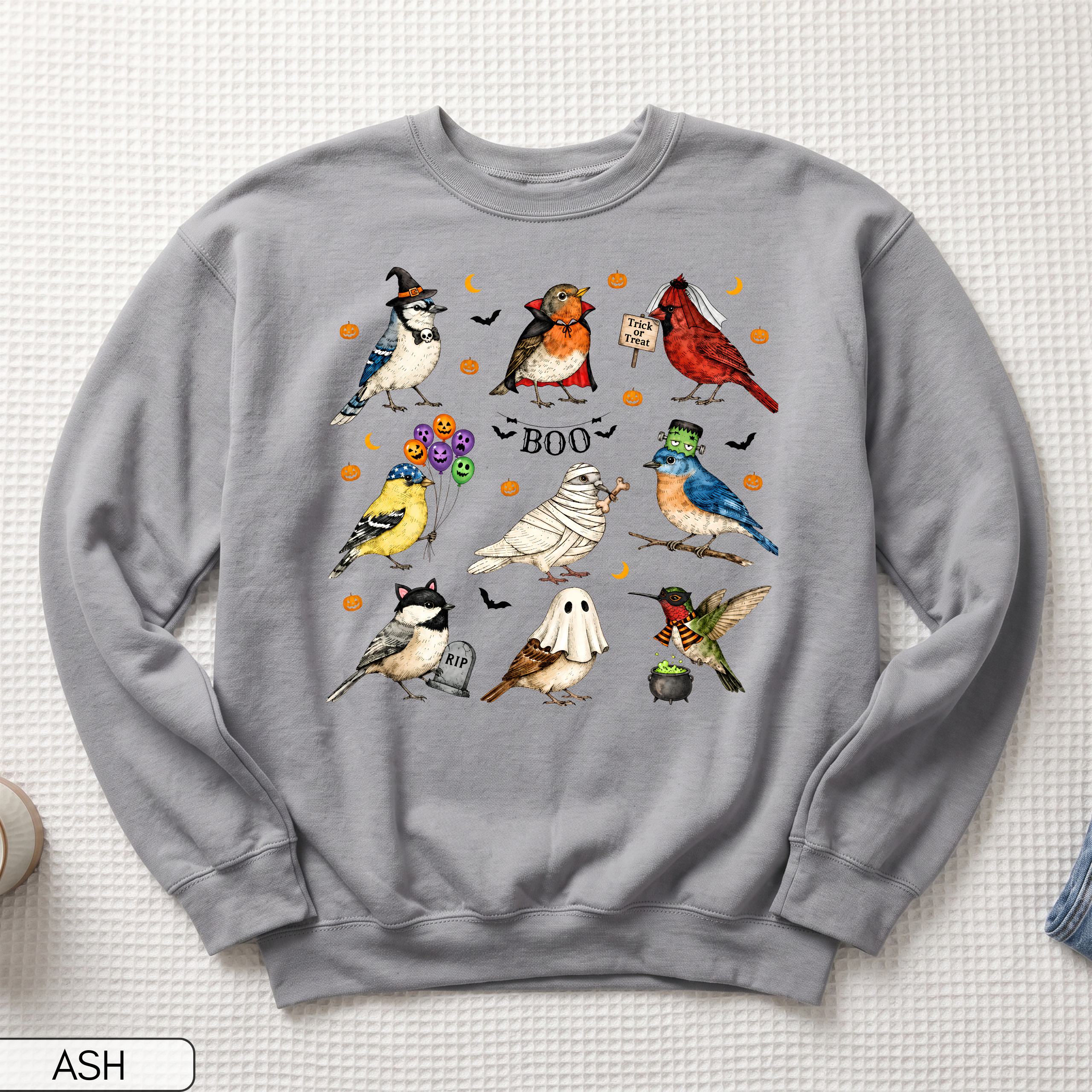 Halloween Birds Unisex Sweatshirt