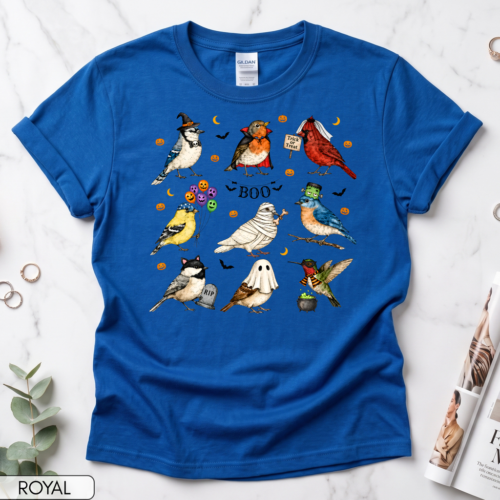 Halloween Birds Women's Short Sleeve T-Shirt