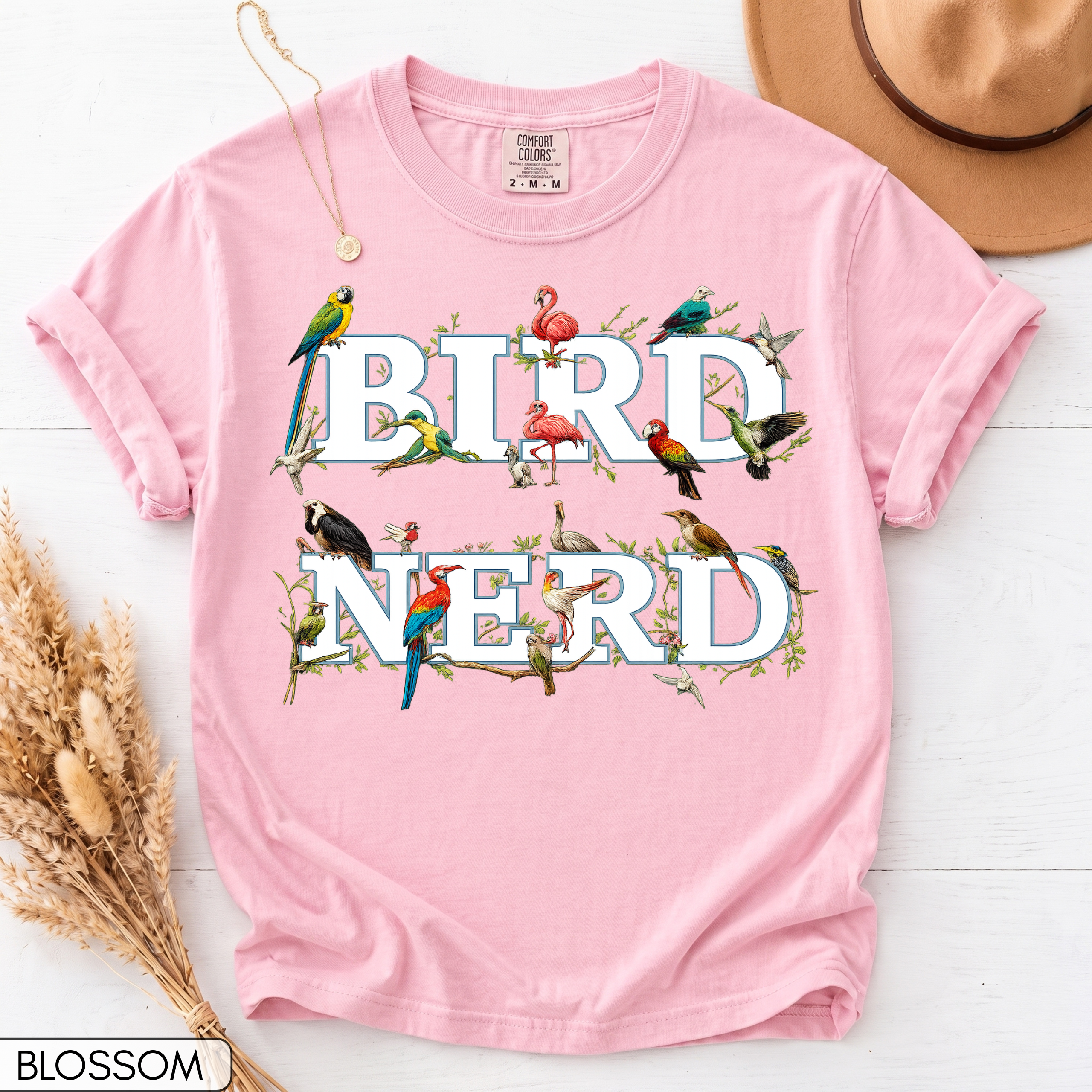 Bird Nerd Comfort Colors T-Shirt