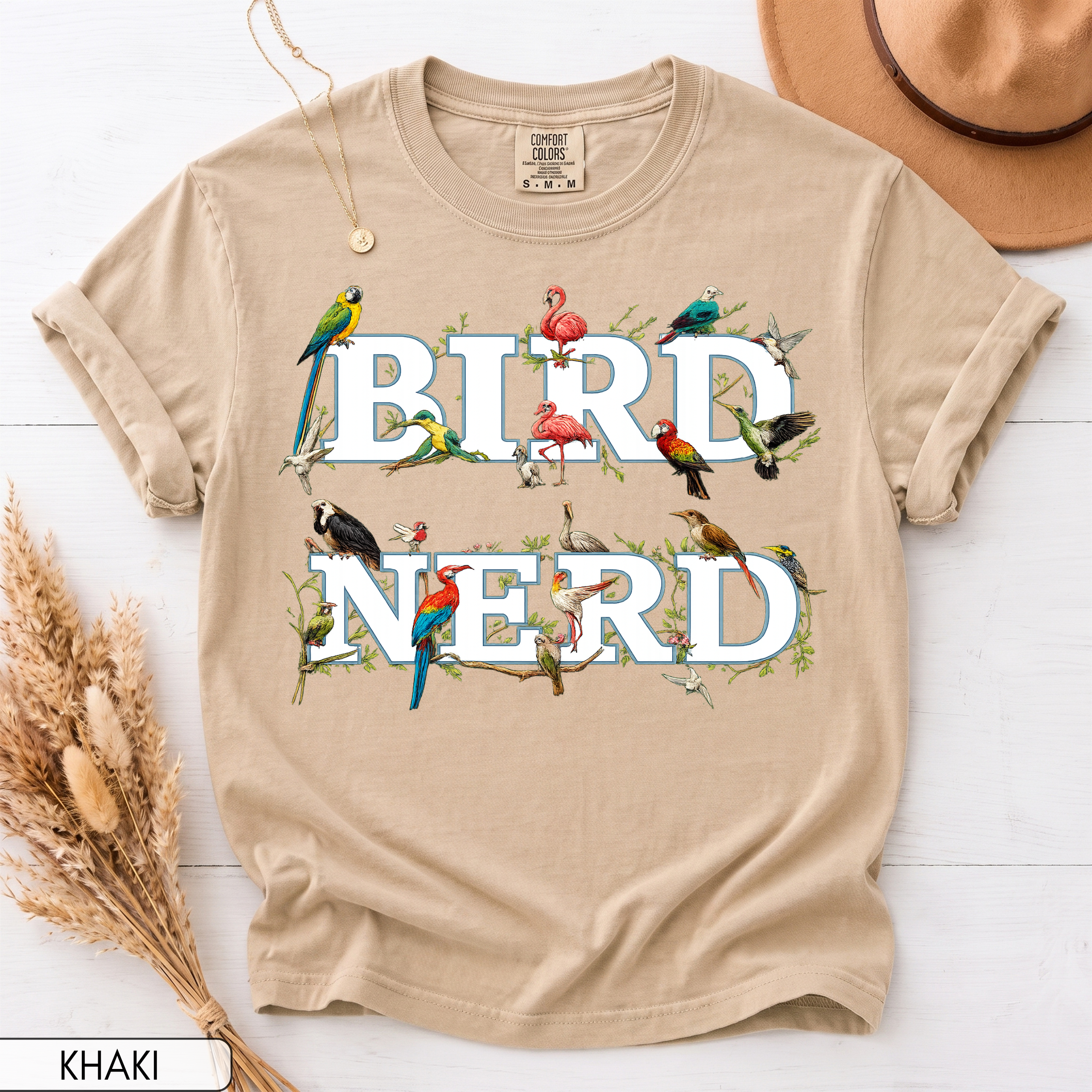Bird Nerd Comfort Colors T-Shirt