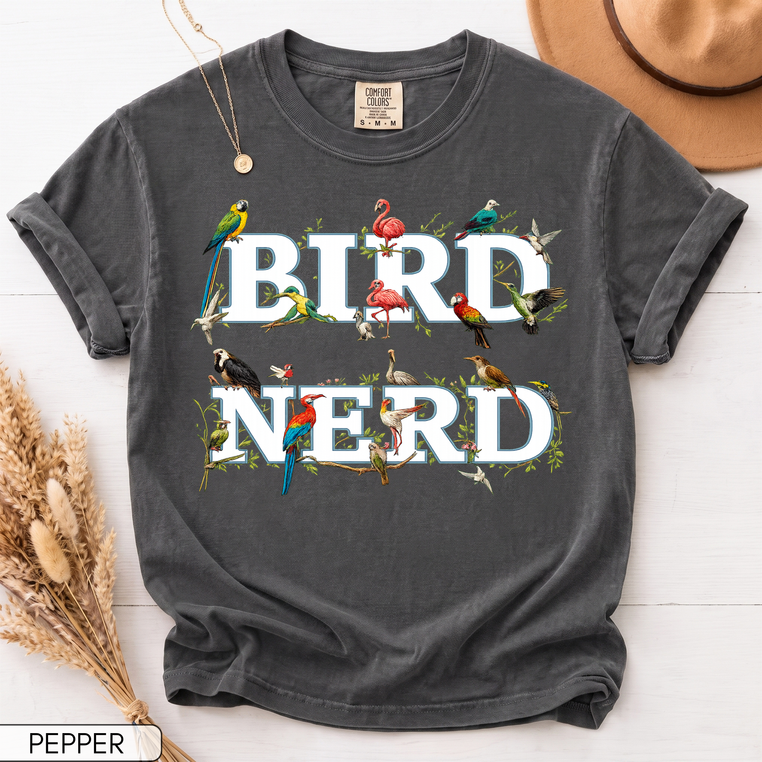 Bird Nerd Comfort Colors T-Shirt