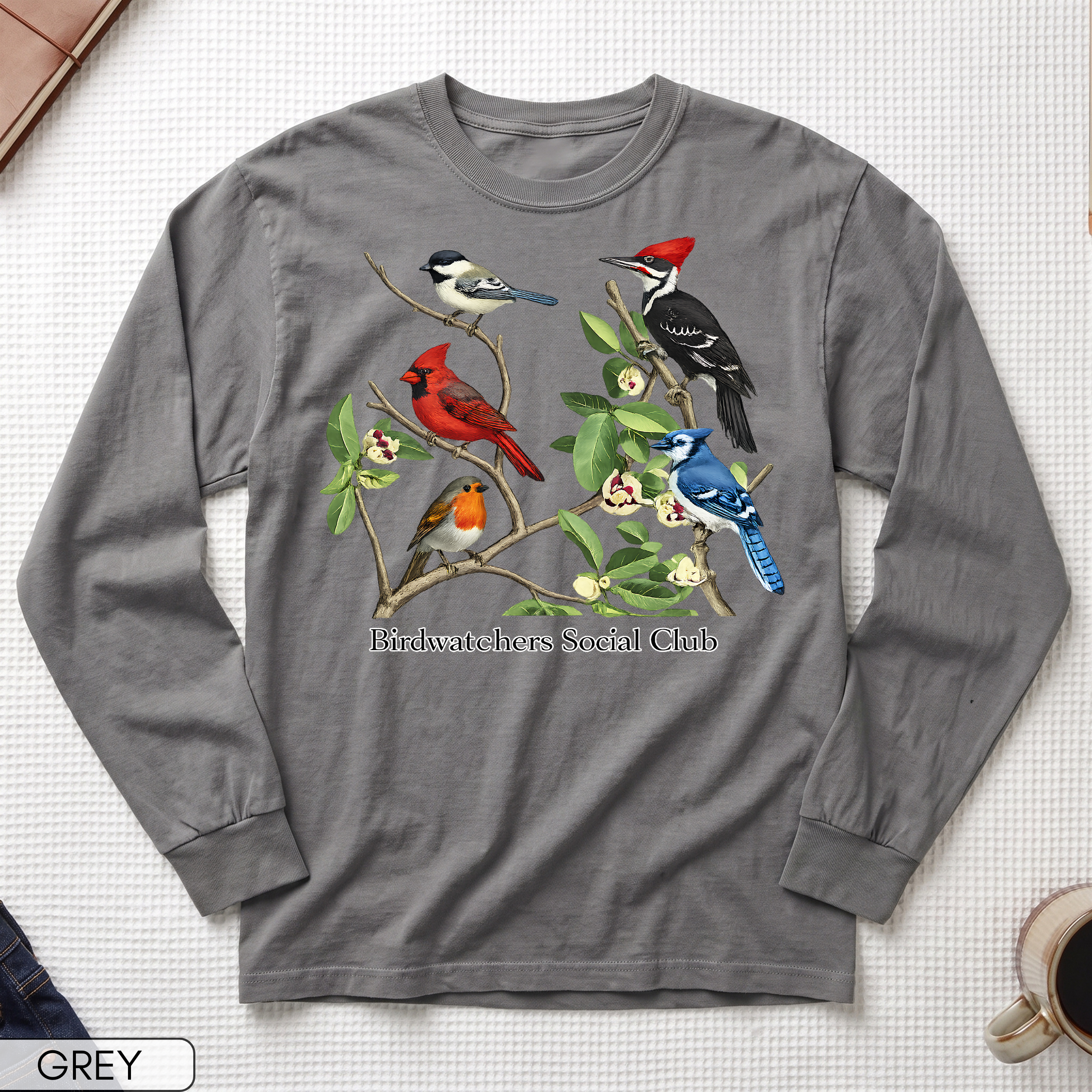 Birdwatchers Social Club Long Sleeve Shirt