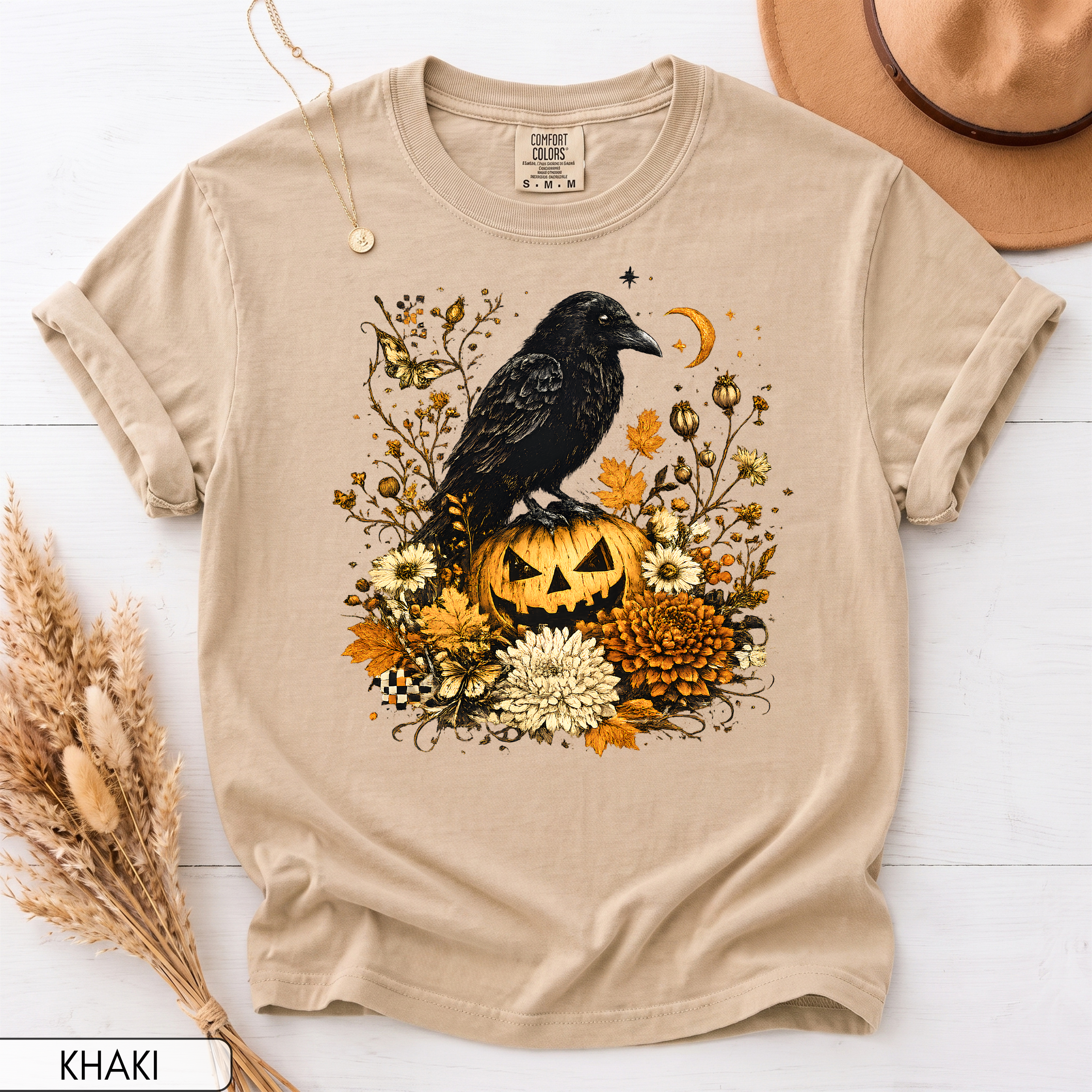Halloween Raven Unisex T-Shirt