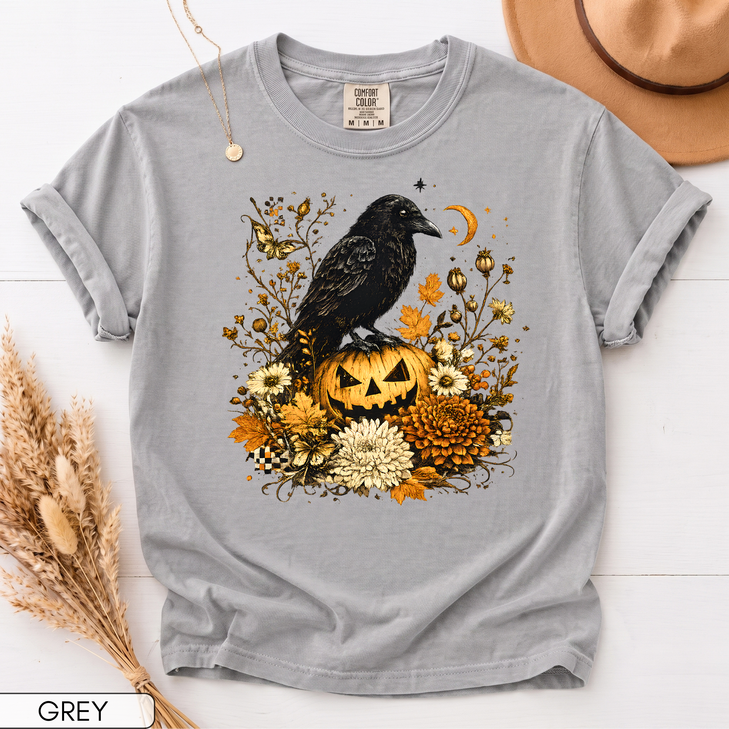 Halloween Raven Unisex T-Shirt