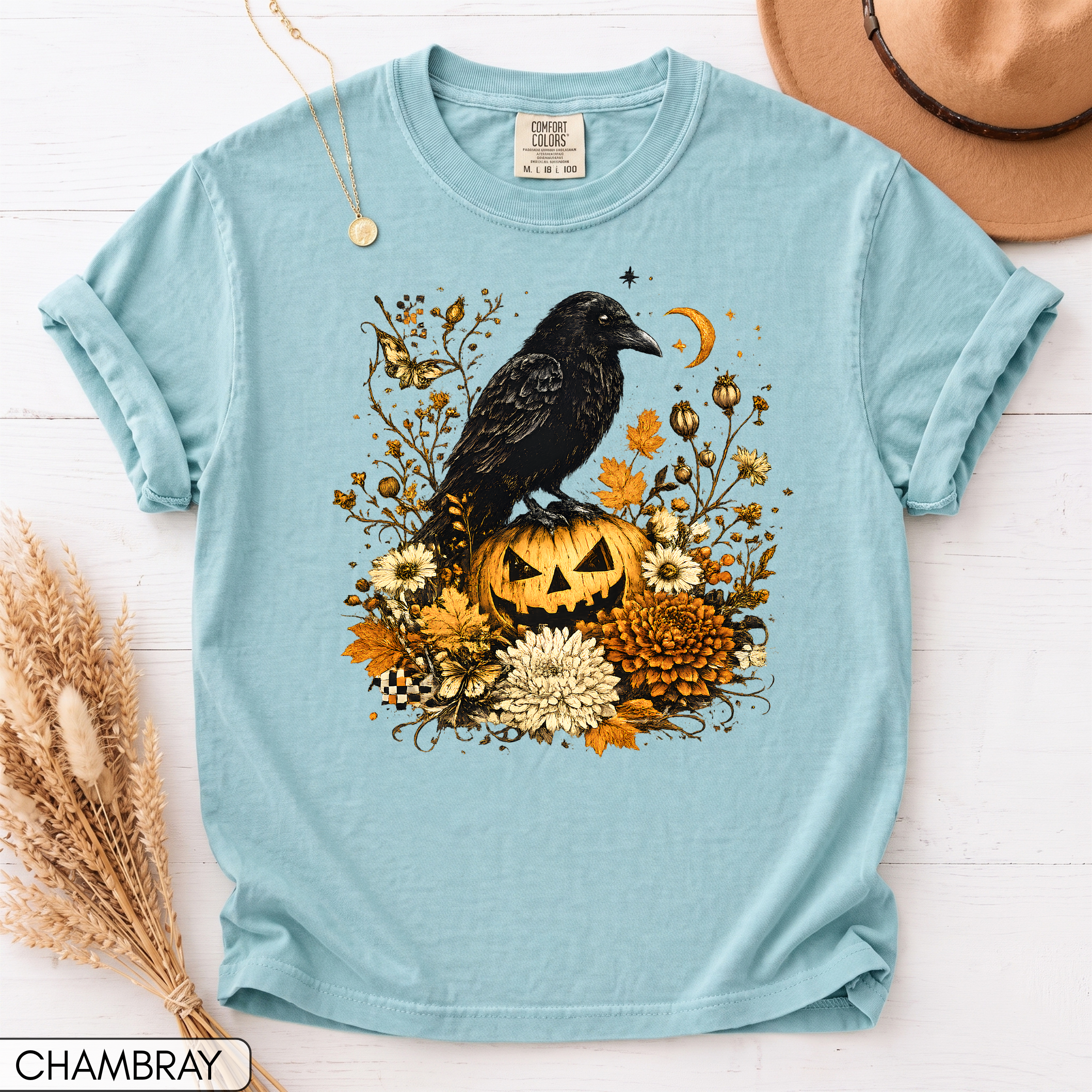Halloween Raven Unisex T-Shirt