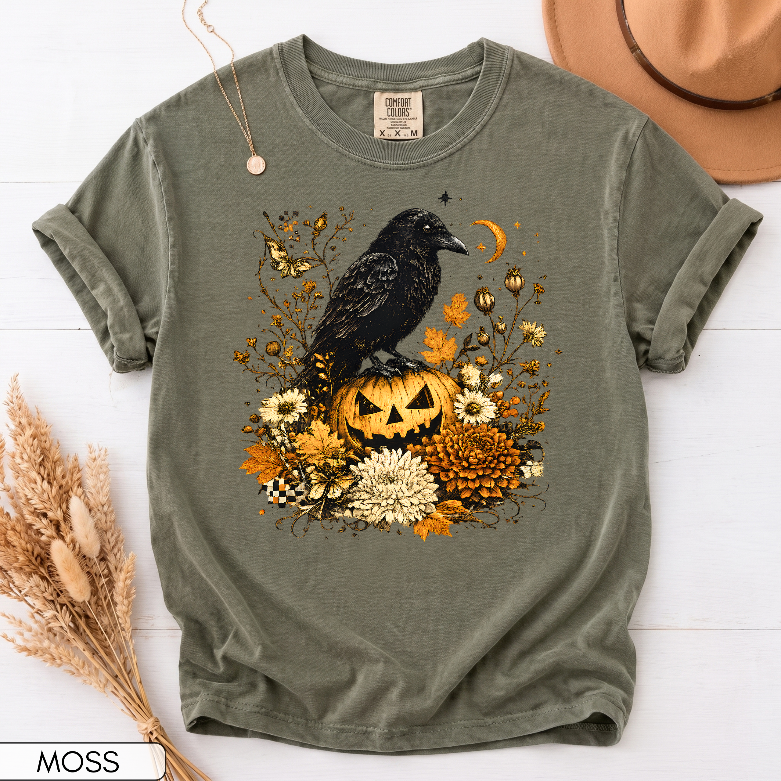 Halloween Raven Unisex T-Shirt