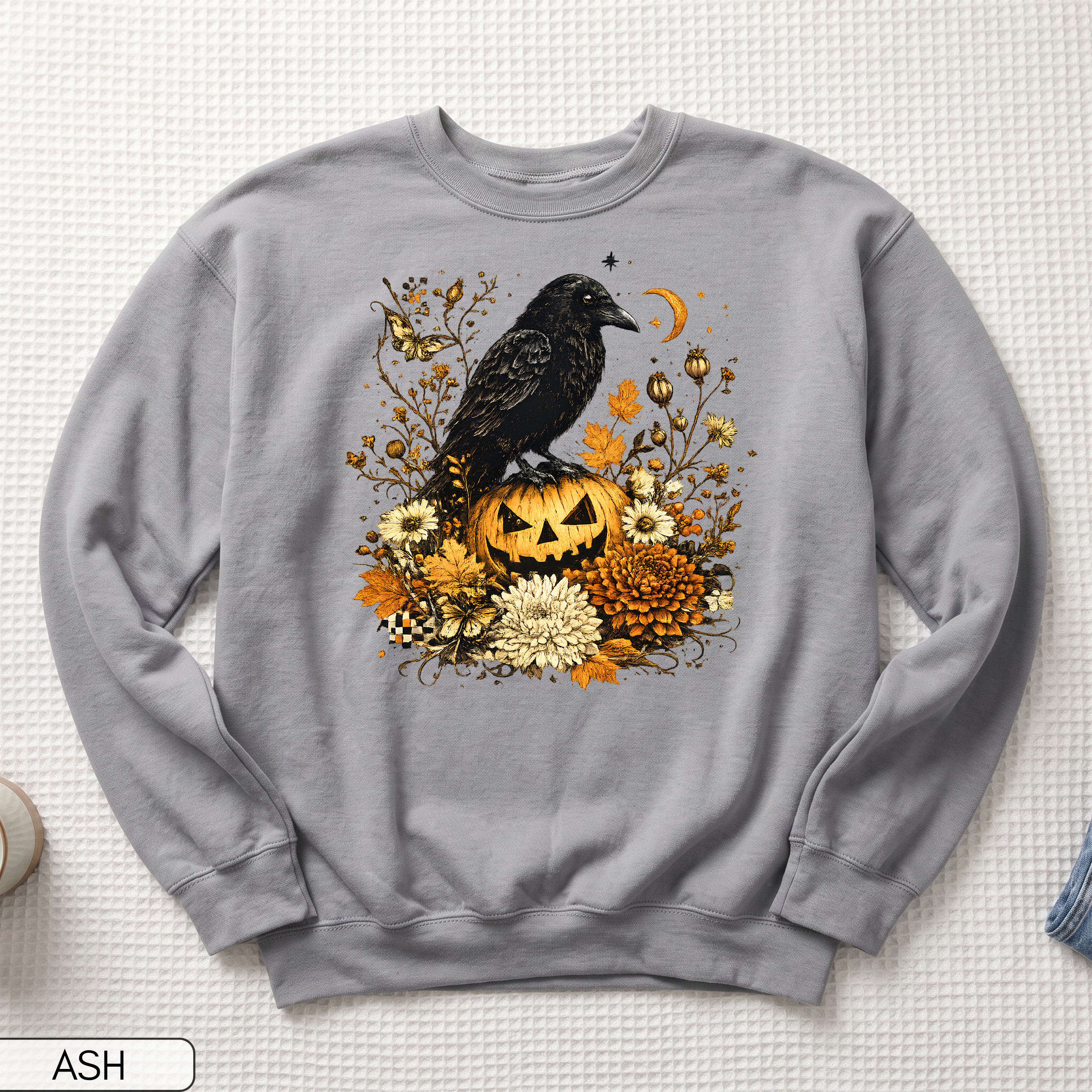 Halloween Raven Unisex Sweatshirt