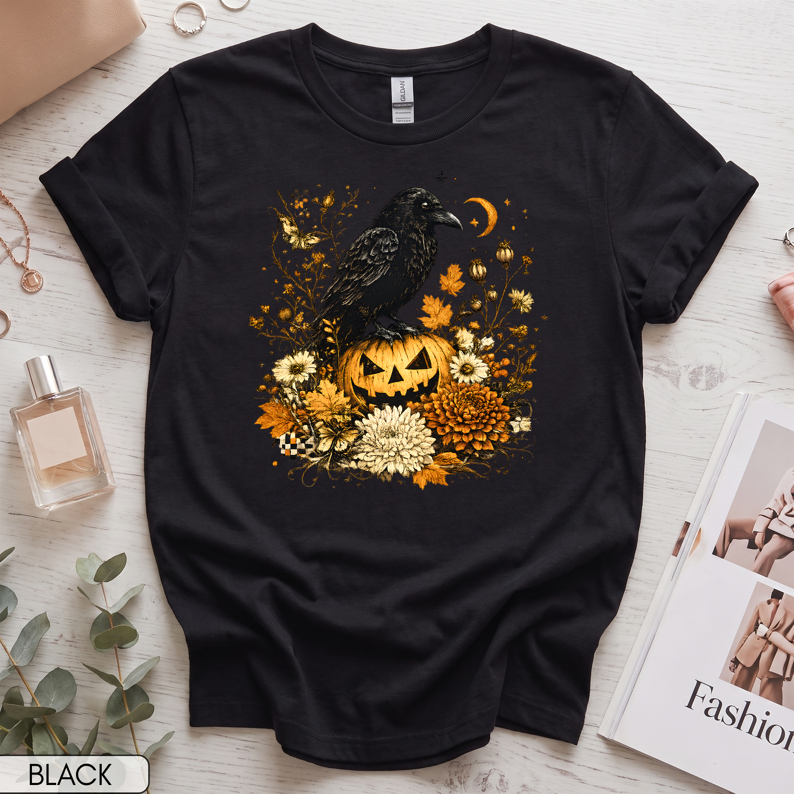 Halloween Raven Women's Short Sleeve T-Shirt