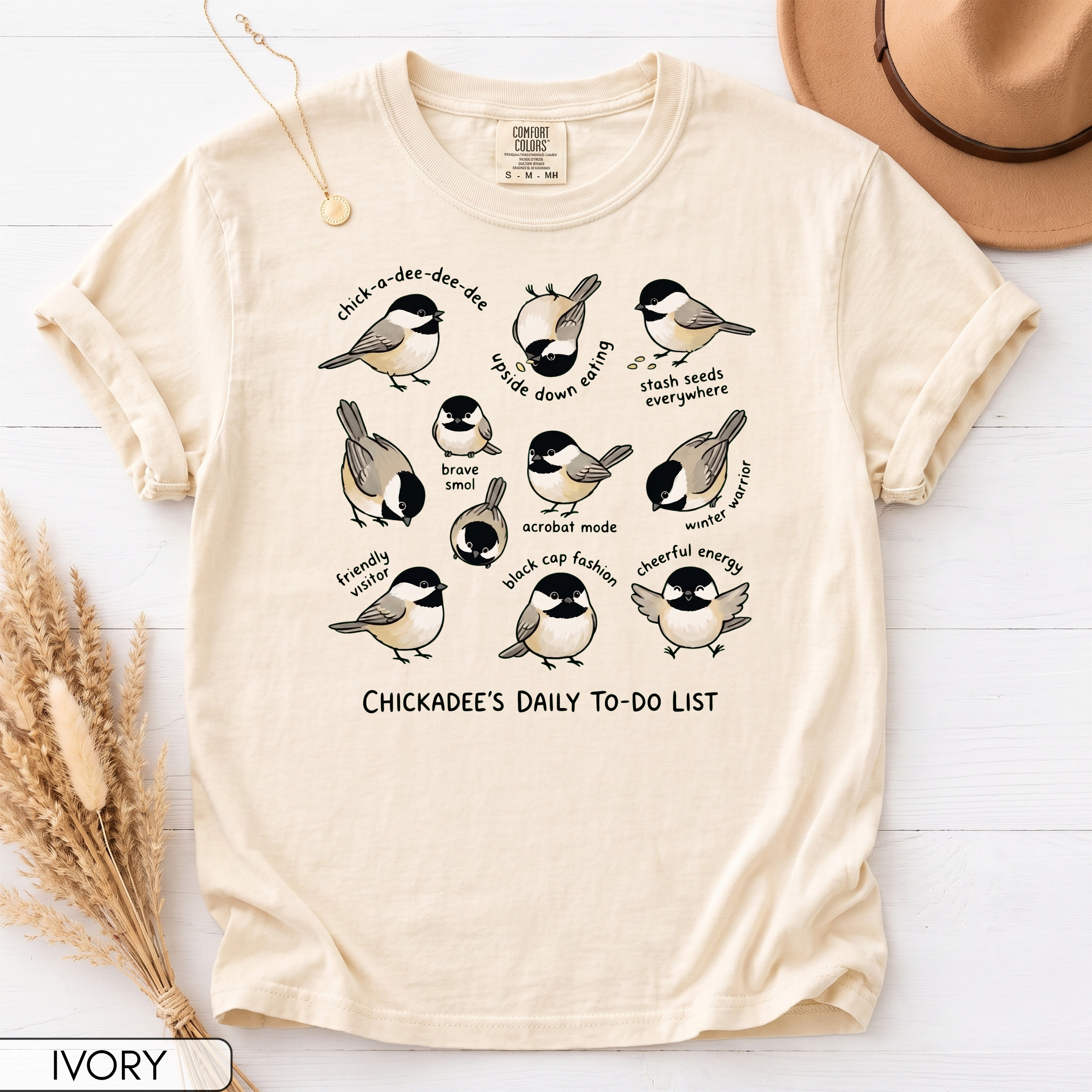 Funny Chickadee Unisex T-Shirt