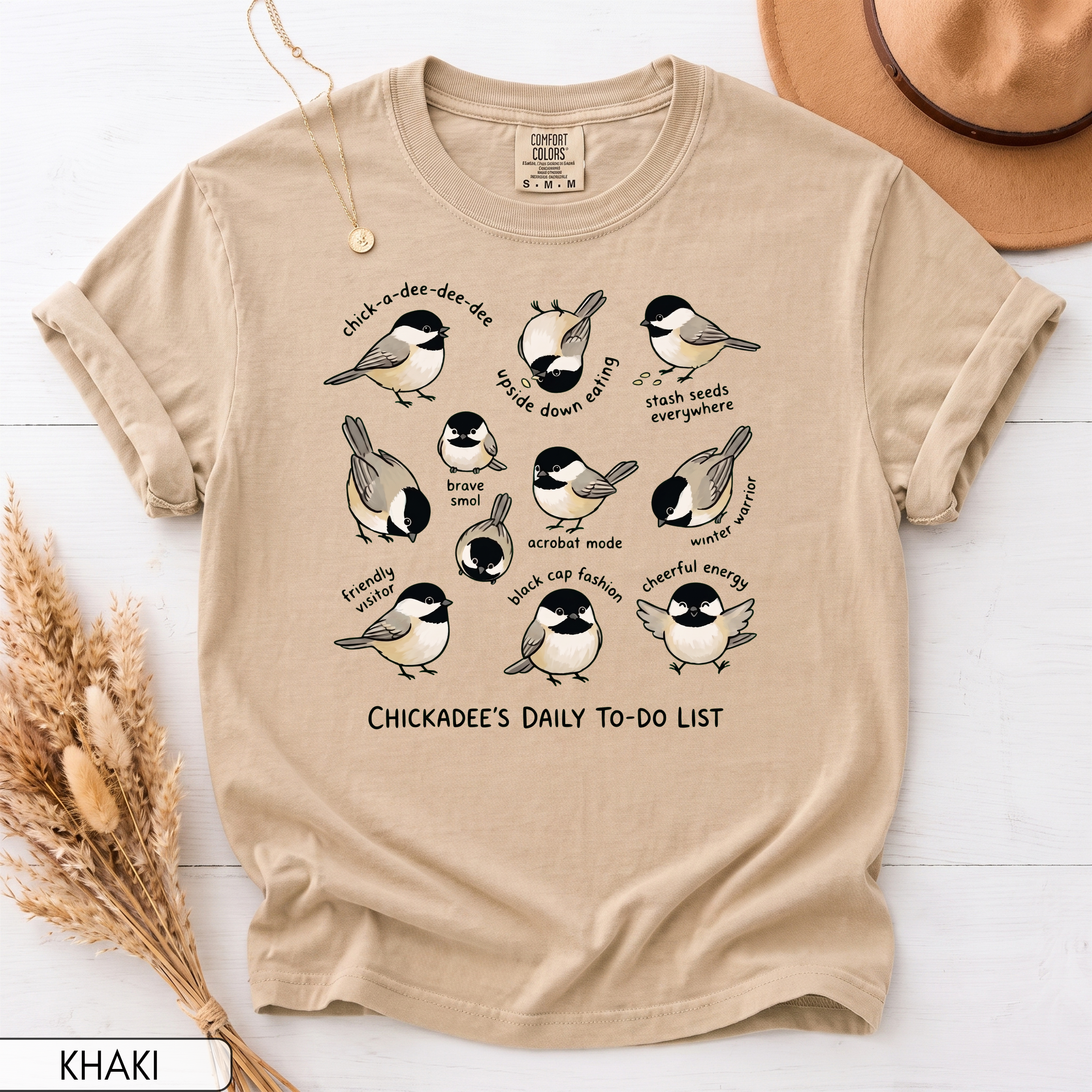 Funny Chickadee Unisex T-Shirt