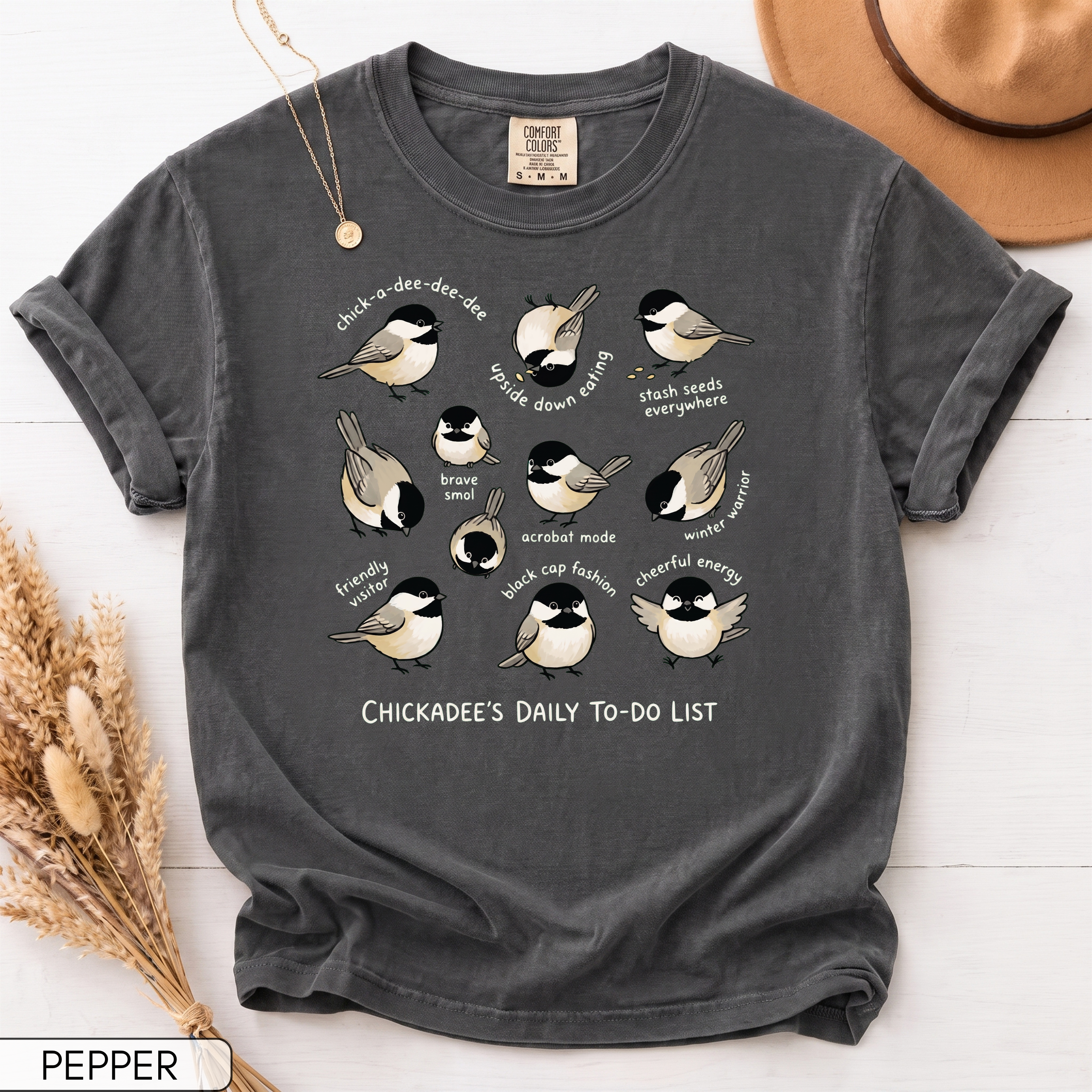 Funny Chickadee Unisex T-Shirt