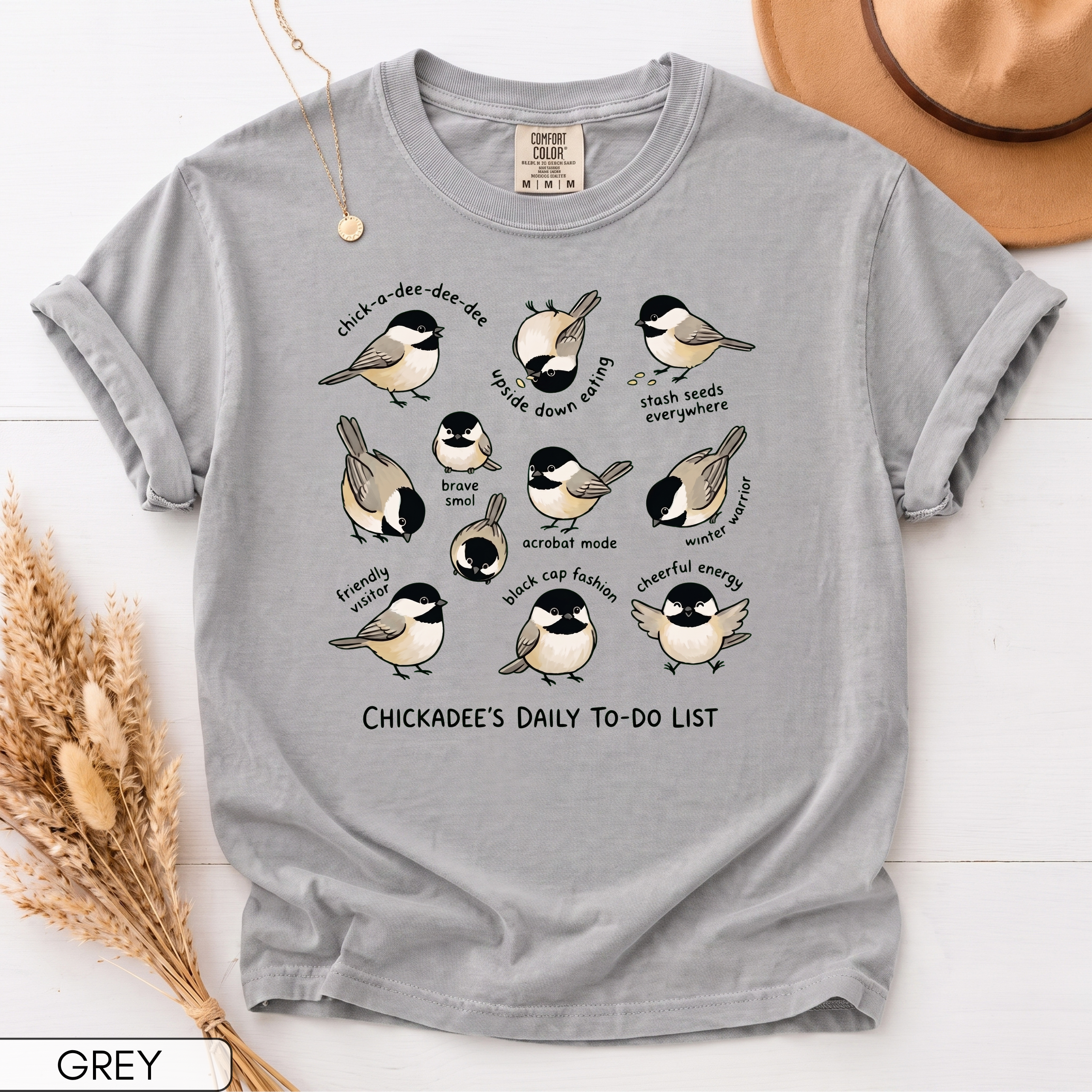 Funny Chickadee Unisex T-Shirt