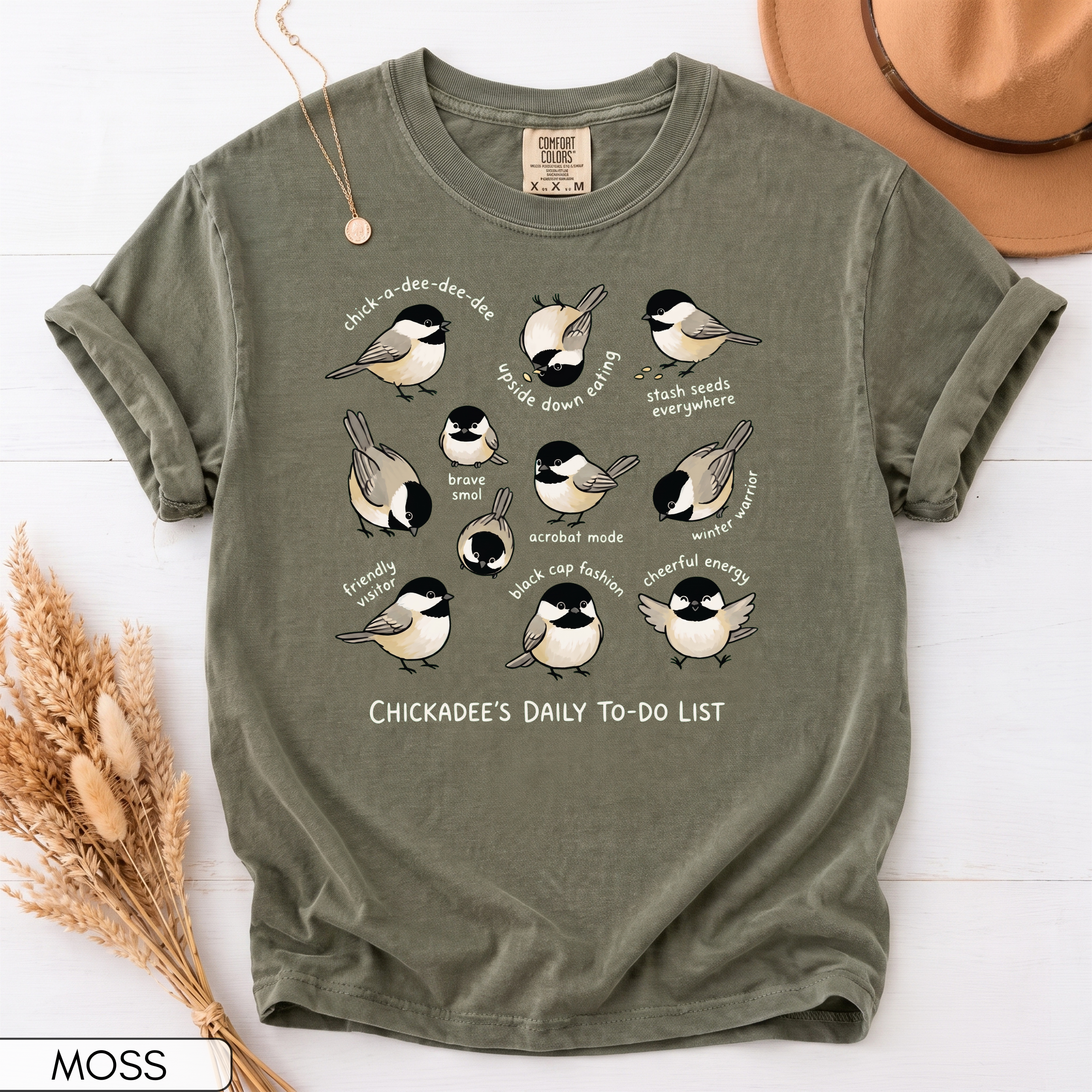 Funny Chickadee Unisex T-Shirt