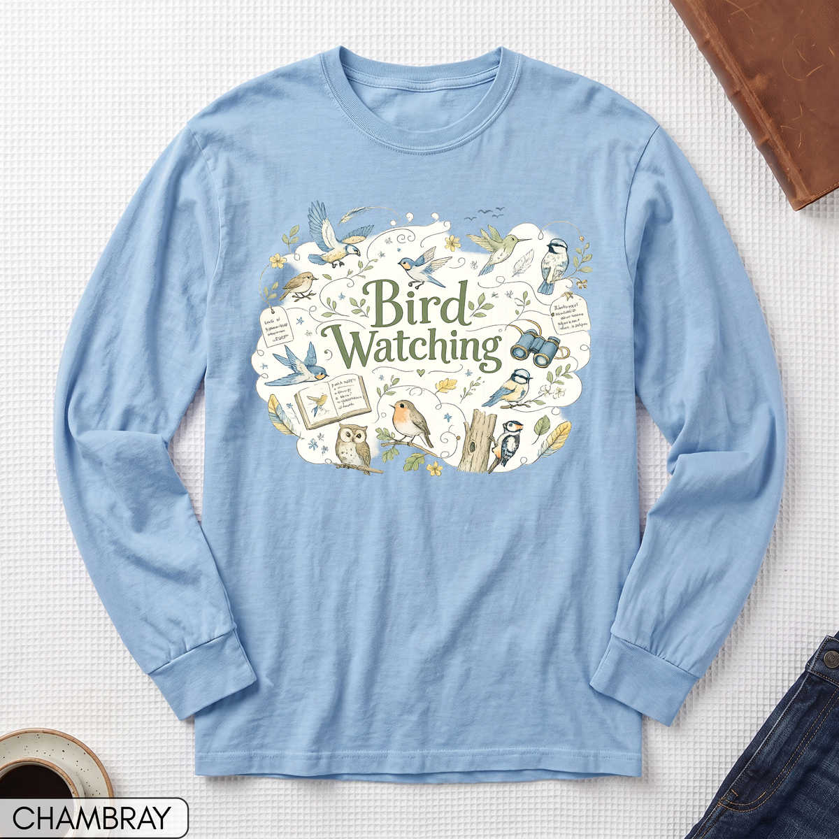 Bird Watching Long Sleeve T-shirt