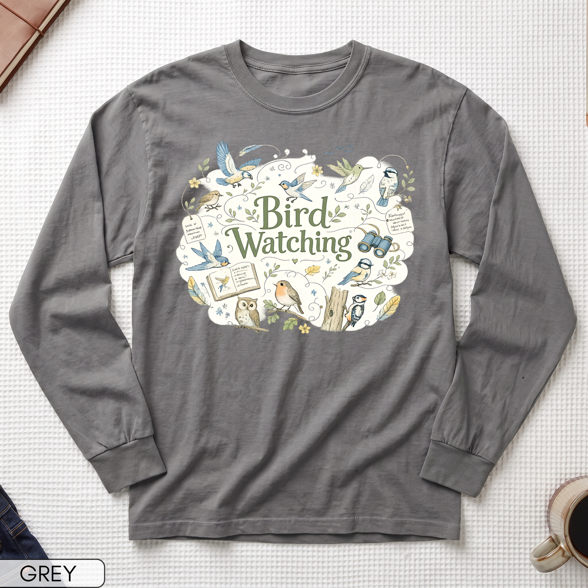 Bird Watching Long Sleeve T-shirt