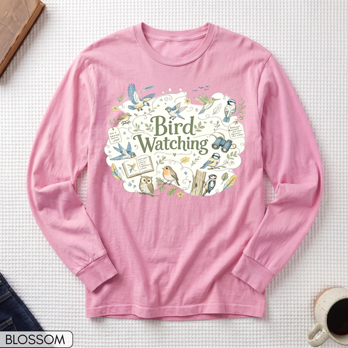 Bird Watching Long Sleeve T-shirt