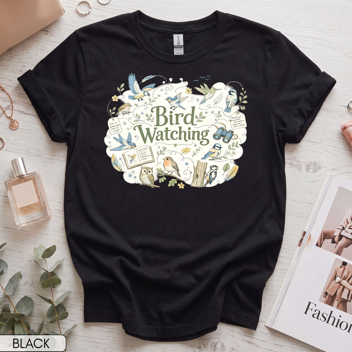 Bird Watching Women's Short Sleeve T-Shirt