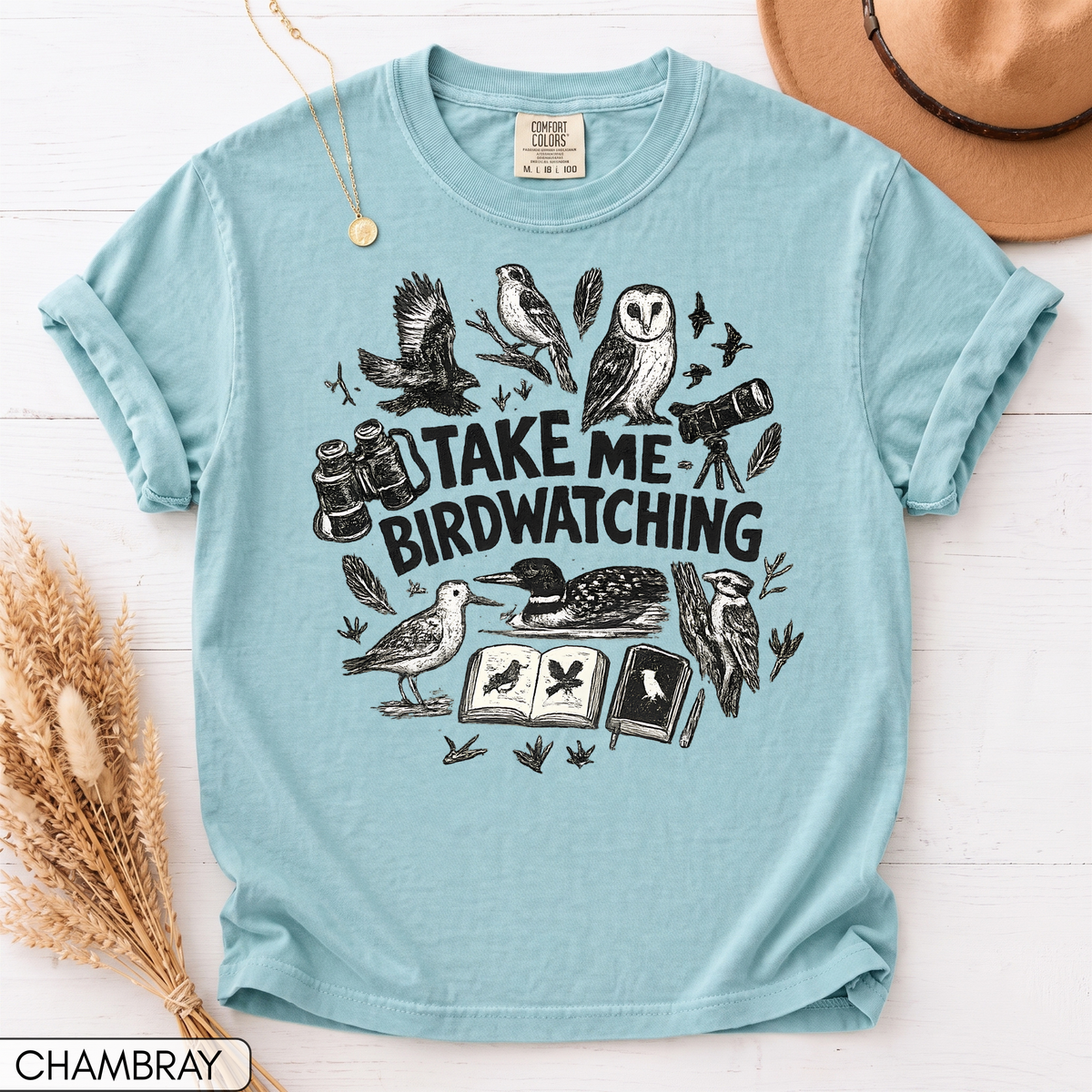 Take Me Birdwatching Unisex T-Shirt