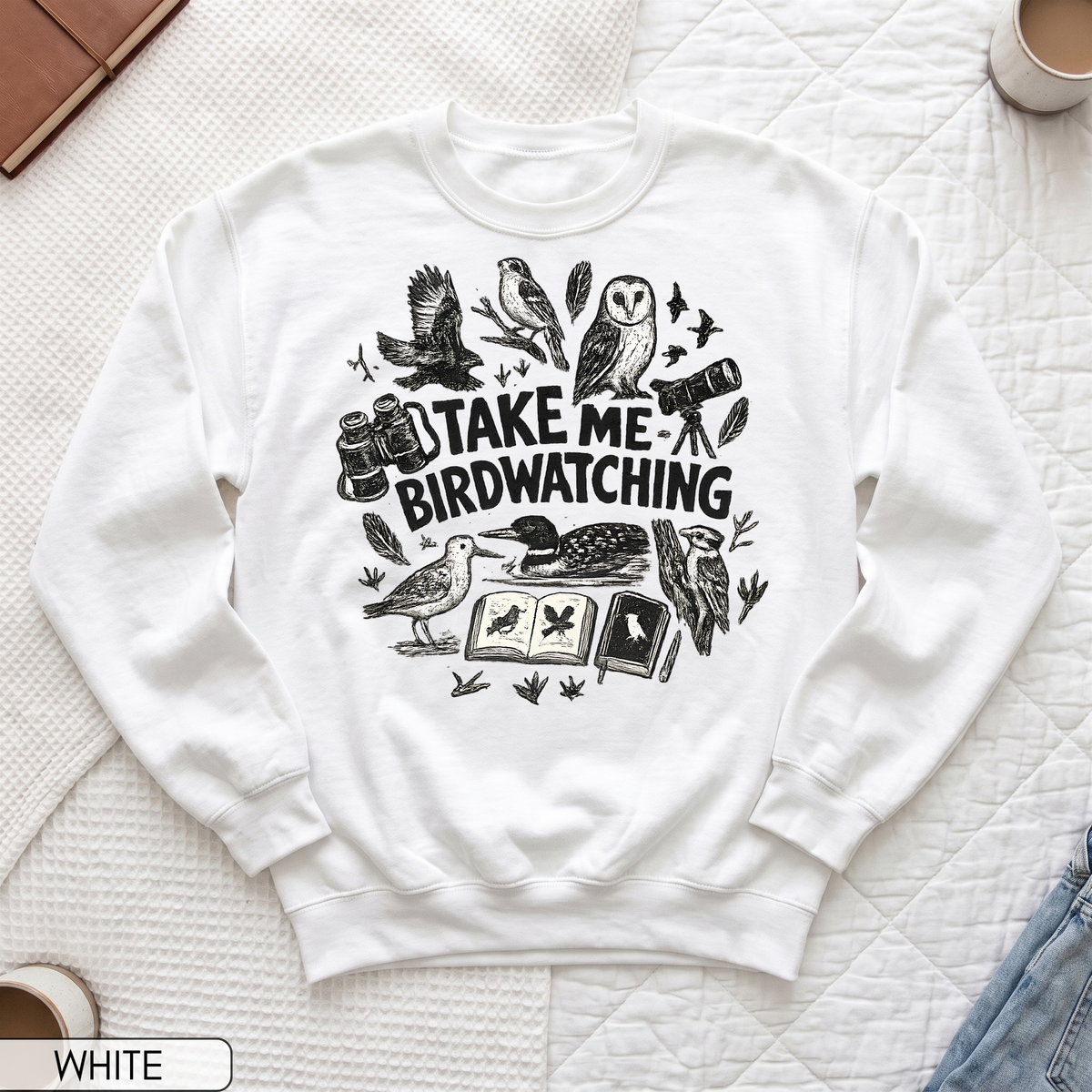 Take Me Birdwatching Unisex Sweatshirt