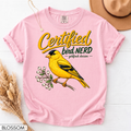 Certified Bird Nerd Goldfinch Unisex T-Shirt