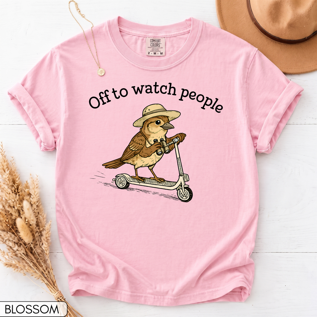 Off to Watch People Funny Unisex T-Shirt
