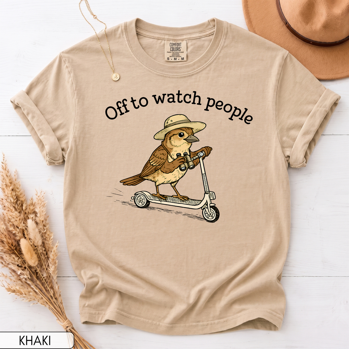 Off to Watch People Funny Unisex T-Shirt