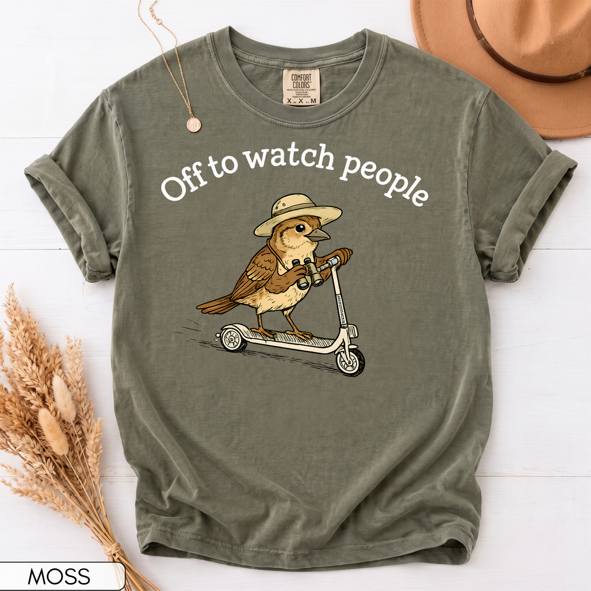 Off to Watch People Funny Unisex T-Shirt