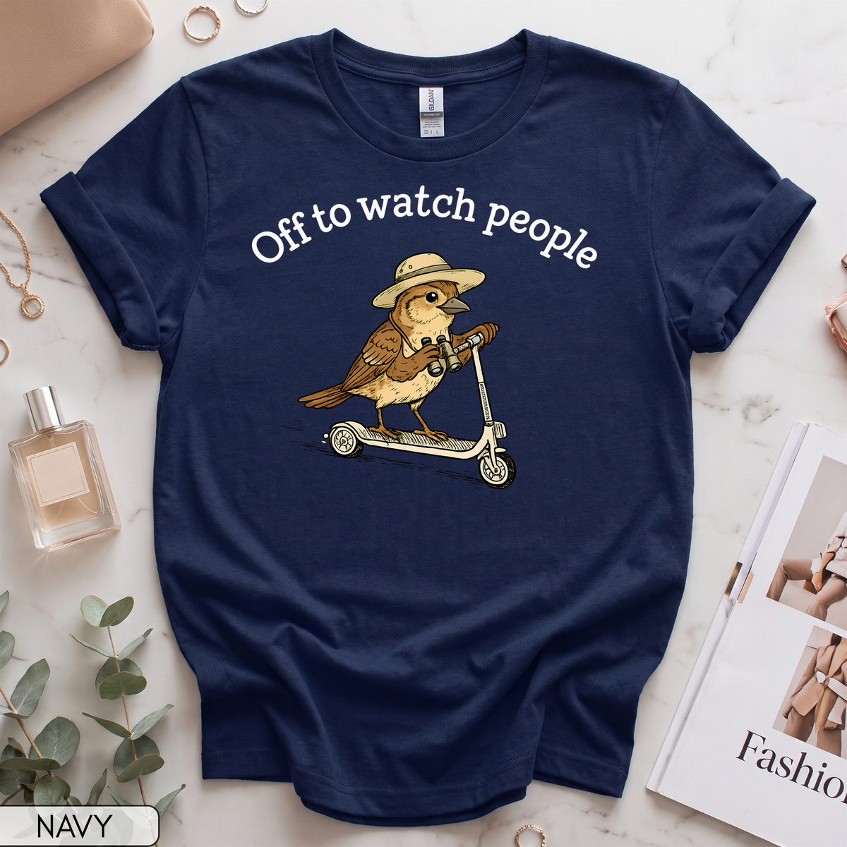 Off to Watch People Funny Women's Short Sleeve T-Shirt
