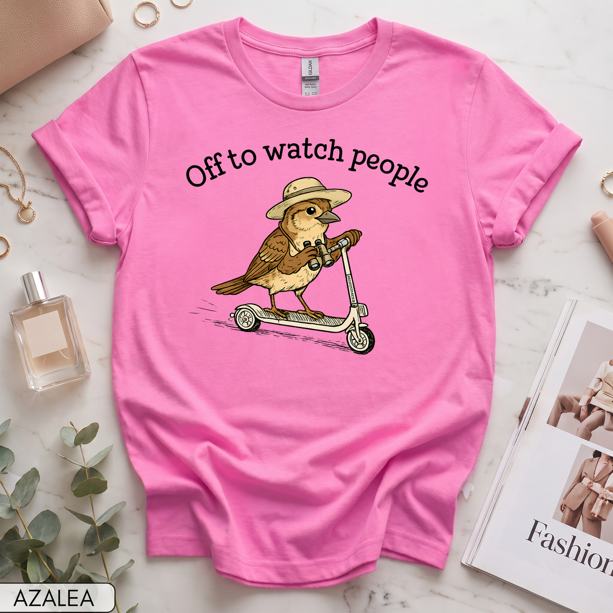 Off to Watch People Funny Women's Short Sleeve T-Shirt