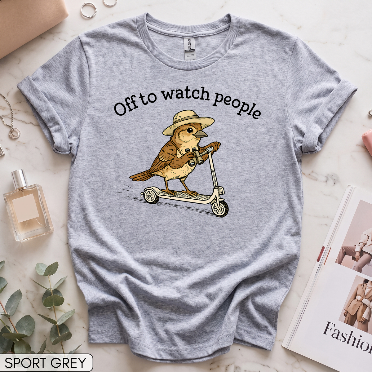 Off to Watch People Funny Women's Short Sleeve T-Shirt