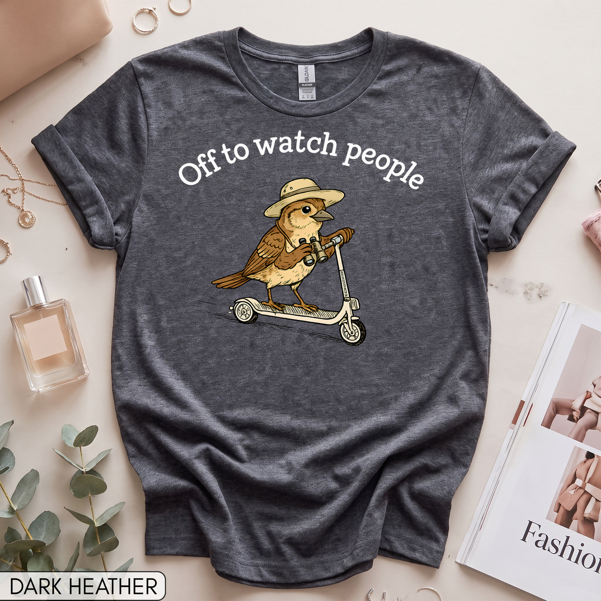 Off to Watch People Funny Women's Short Sleeve T-Shirt