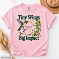 Tiny Wings Big Impact Hummingbird Unisex T-Shirt