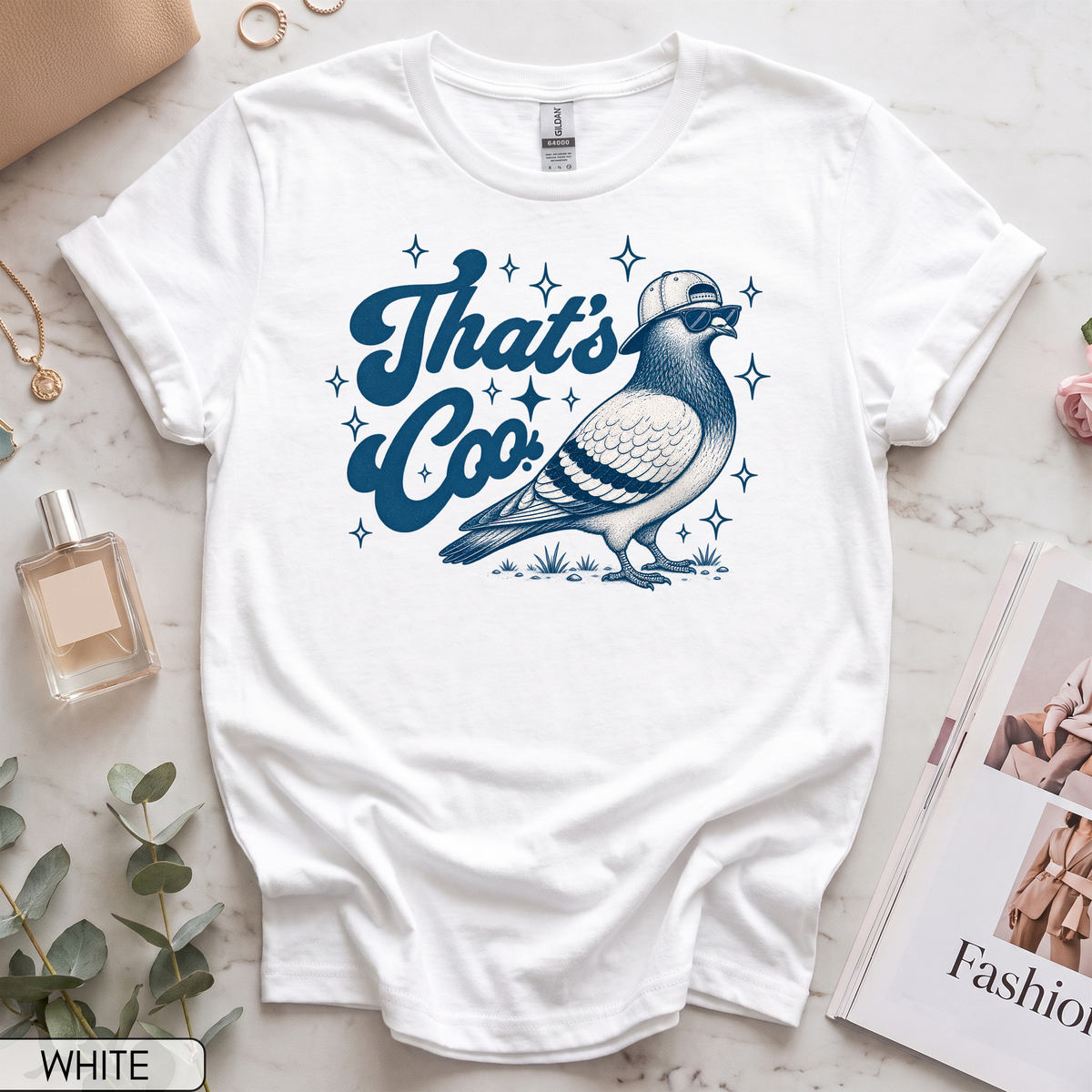 That's Coo Funny Pigeon Women's Short Sleeve T-Shirt