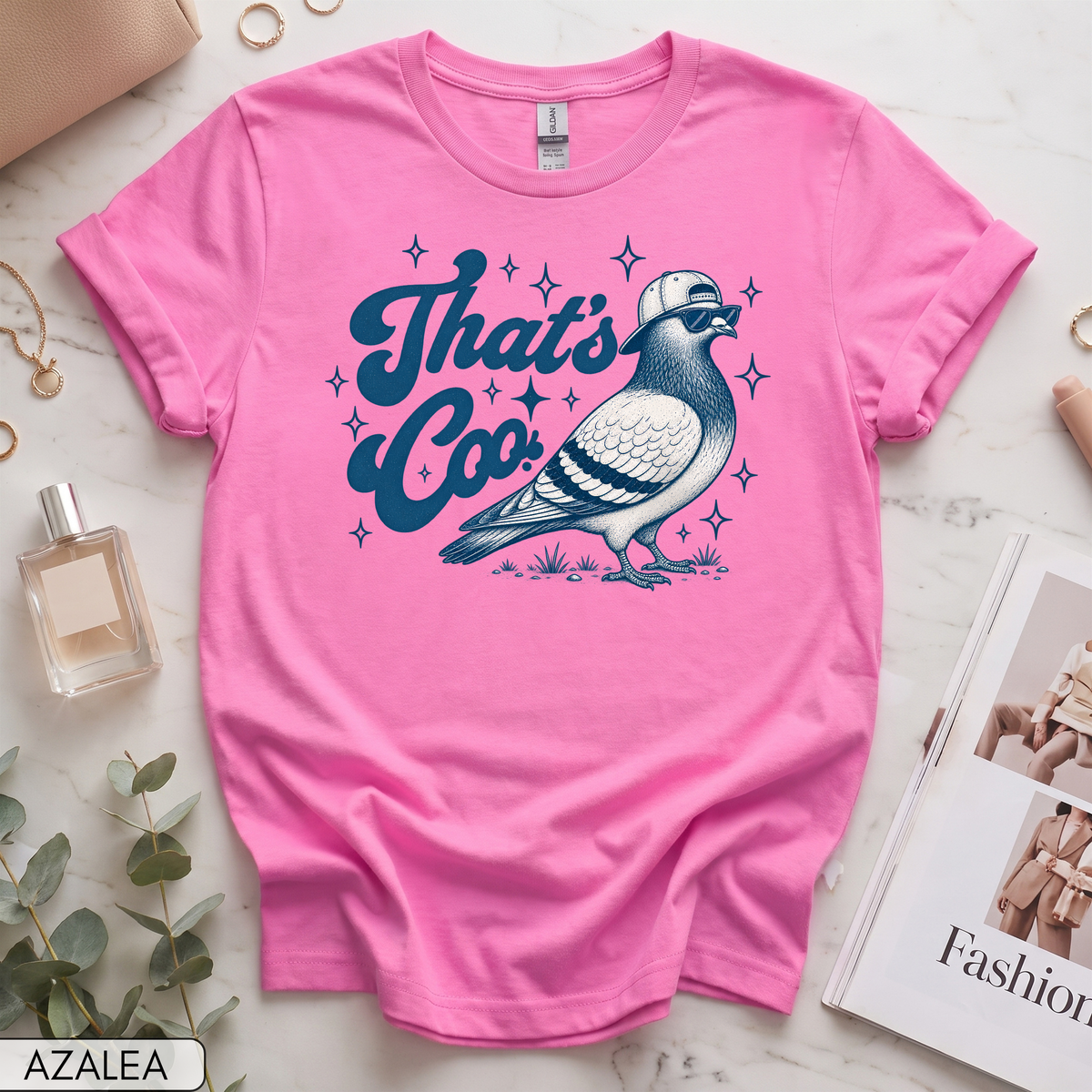 That's Coo Funny Pigeon Women's Short Sleeve T-Shirt