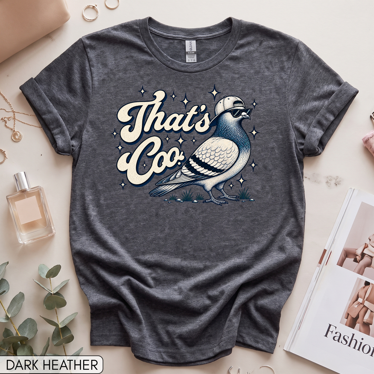 That's Coo Funny Pigeon Women's Short Sleeve T-Shirt