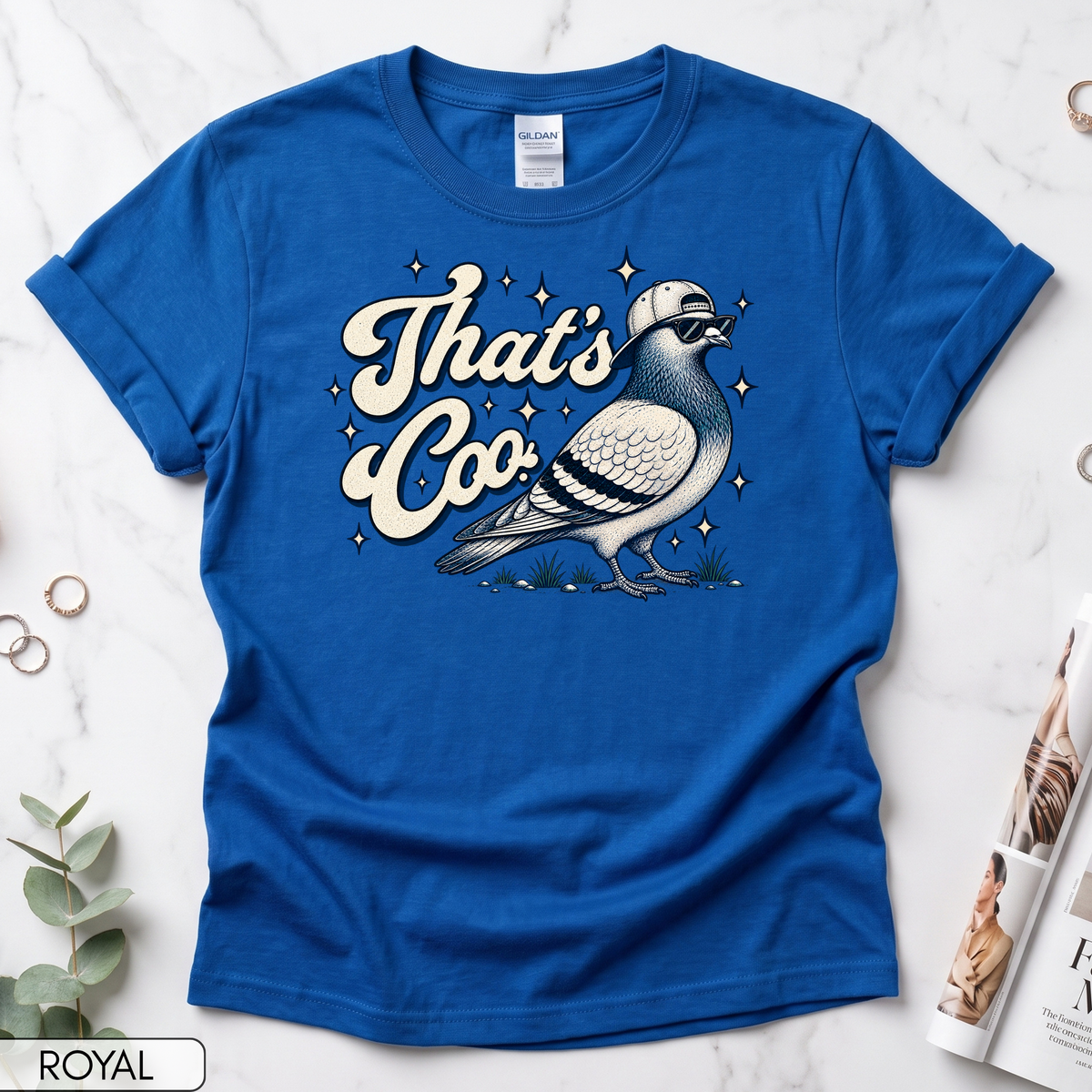 That's Coo Funny Pigeon Women's Short Sleeve T-Shirt